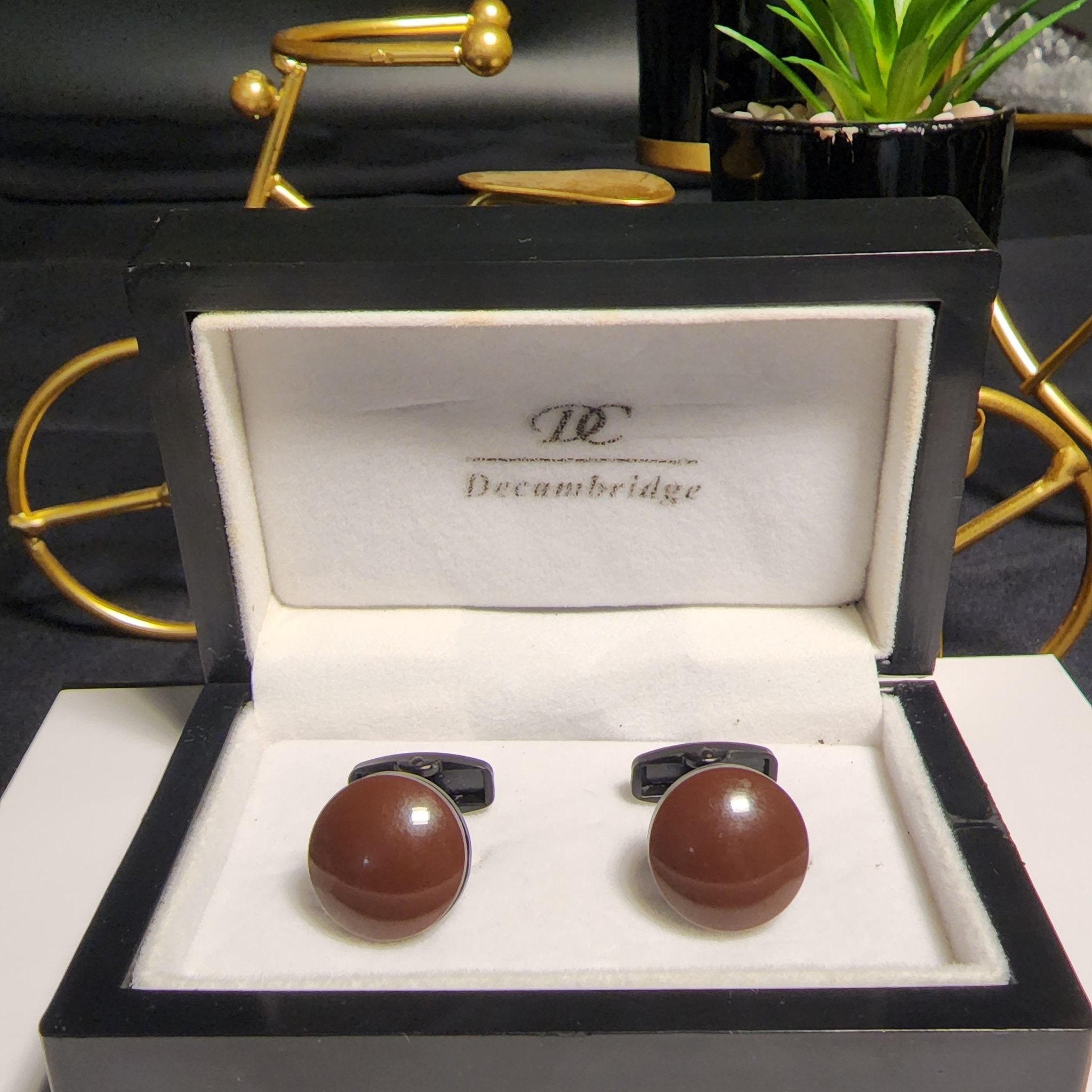 Premium Quality Cufflinks for Men C - 43 - Dayaan Emporium