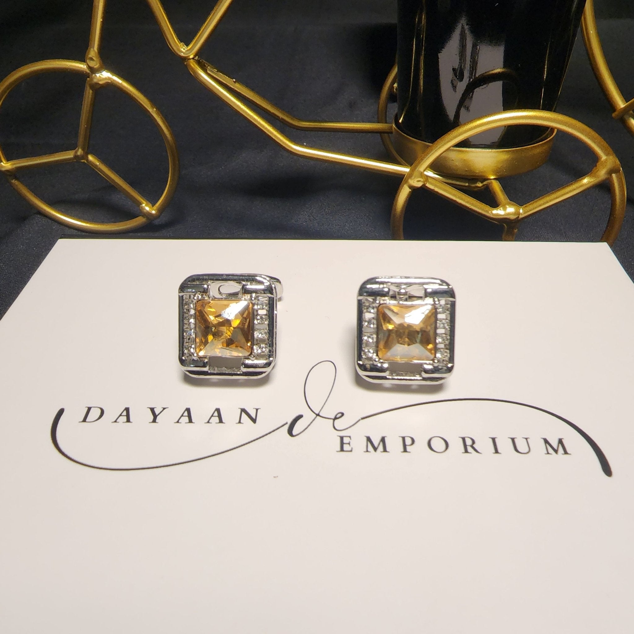 Premium Quality Cufflinks for Men C - 32 - Dayaan Emporium