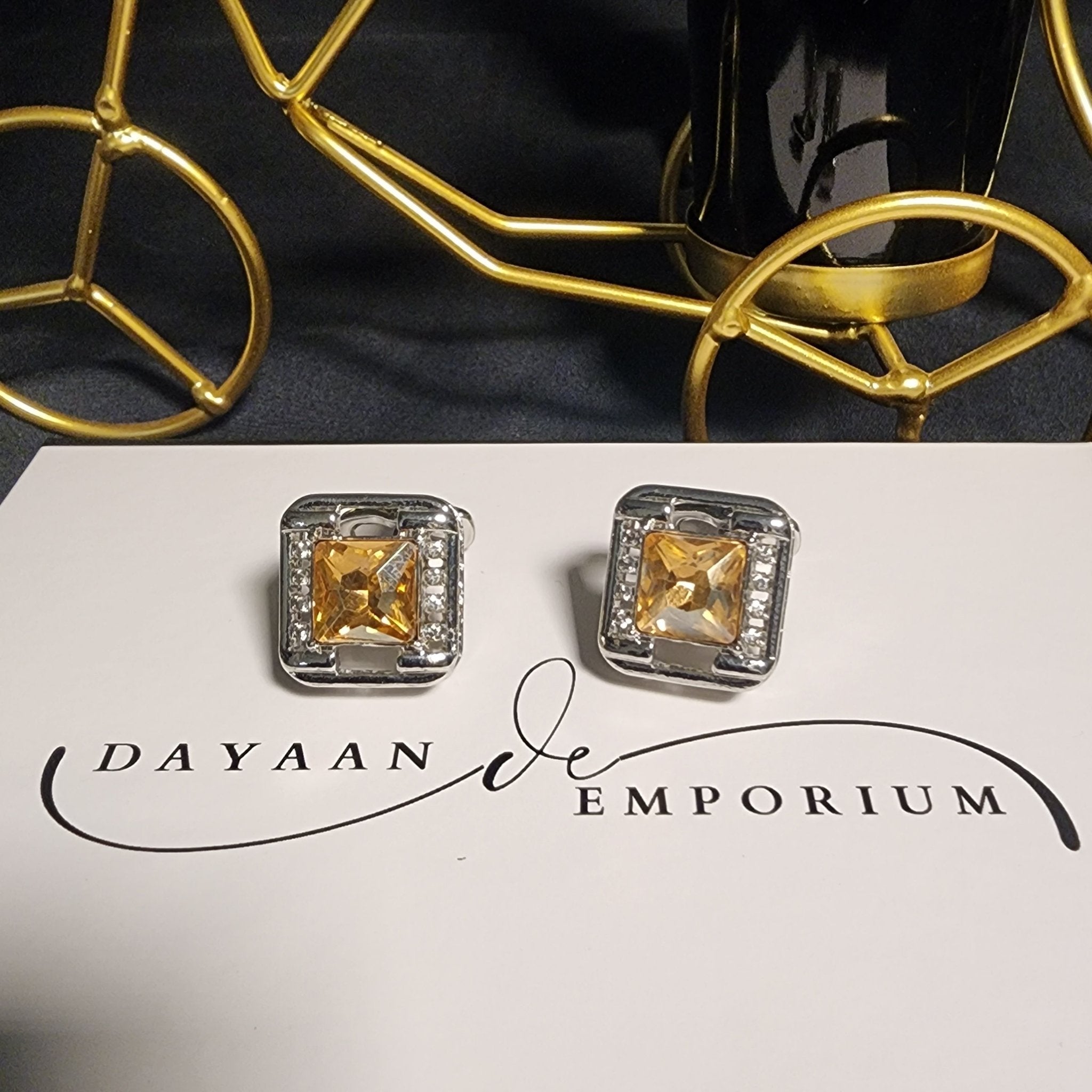 Premium Quality Cufflinks for Men C - 32 - Dayaan Emporium