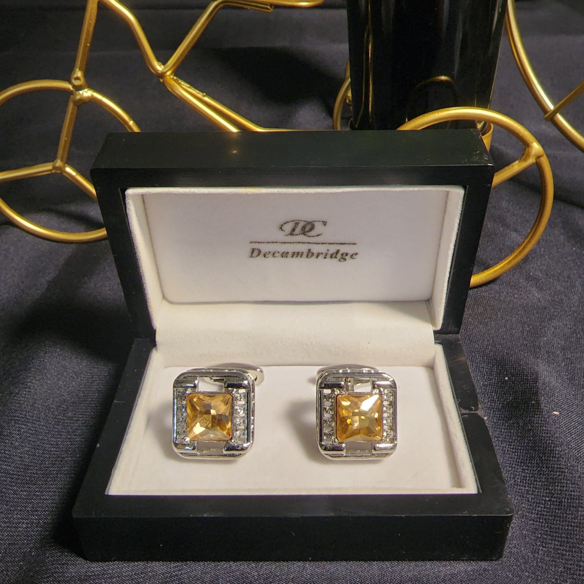 Premium Quality Cufflinks for Men C - 32 - Dayaan Emporium