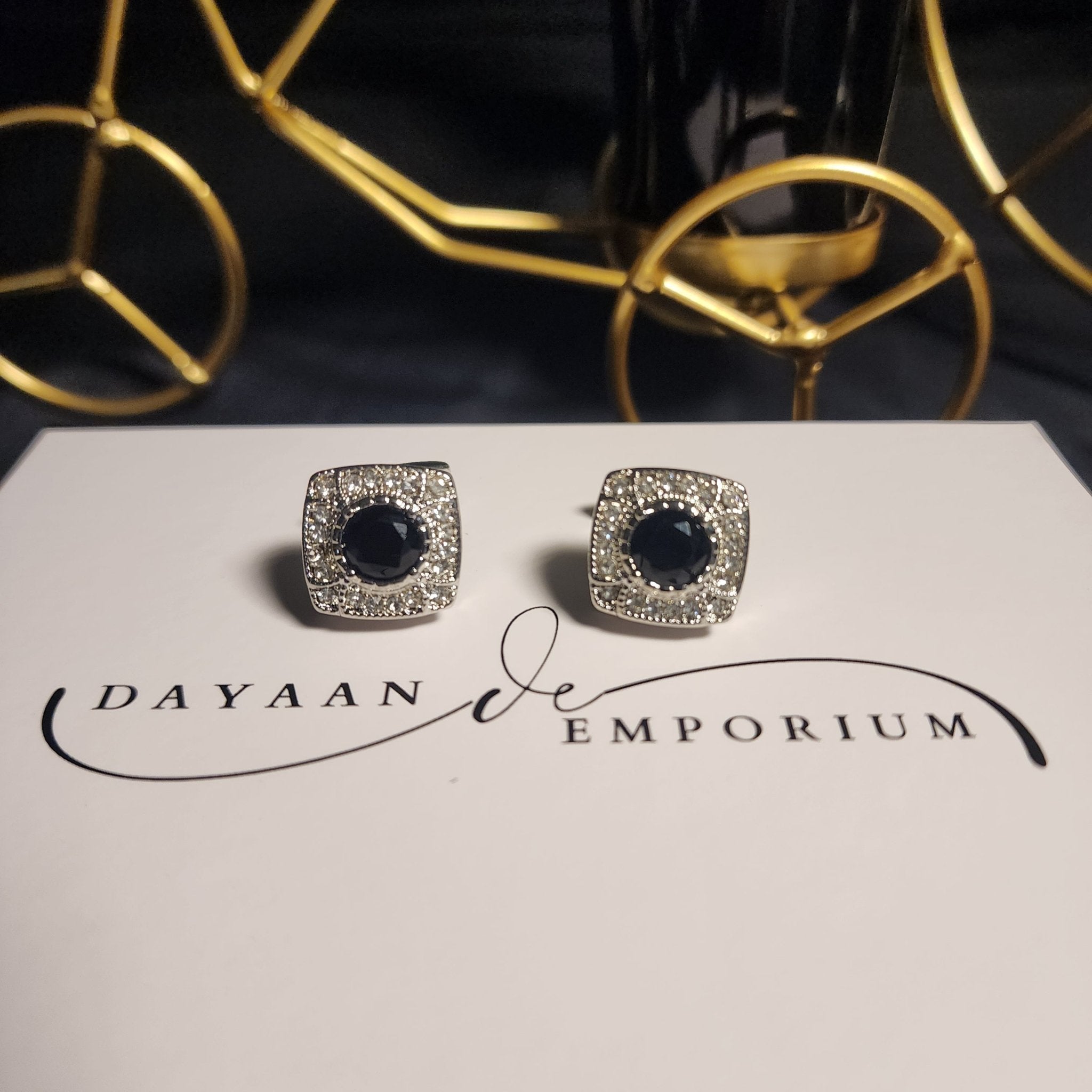 Premium Quality Cufflinks for Men C - 34 - Dayaan Emporium