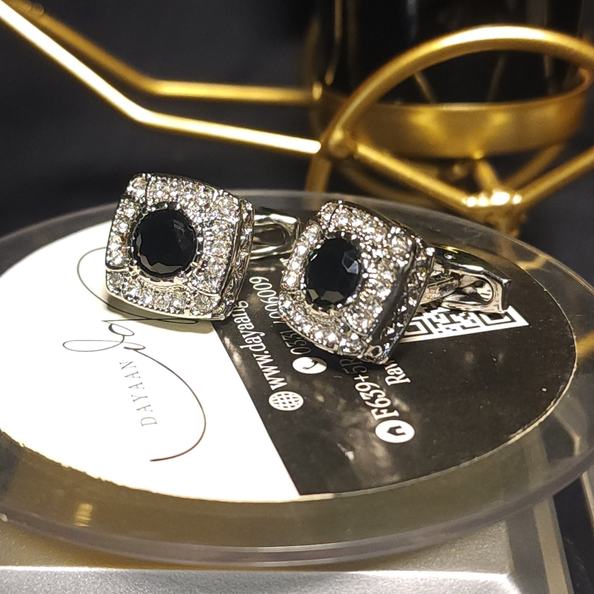 Premium Quality Cufflinks for Men C - 34 - Dayaan Emporium