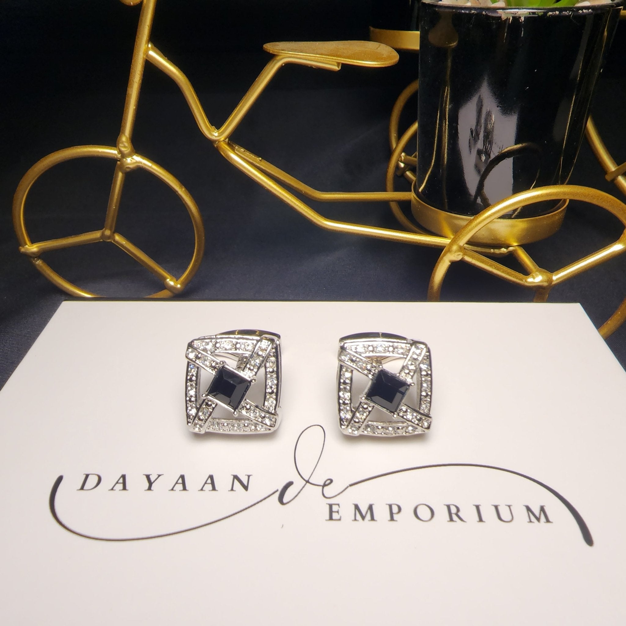 Premium Quality Cufflinks for Men C - 36 - Dayaan Emporium