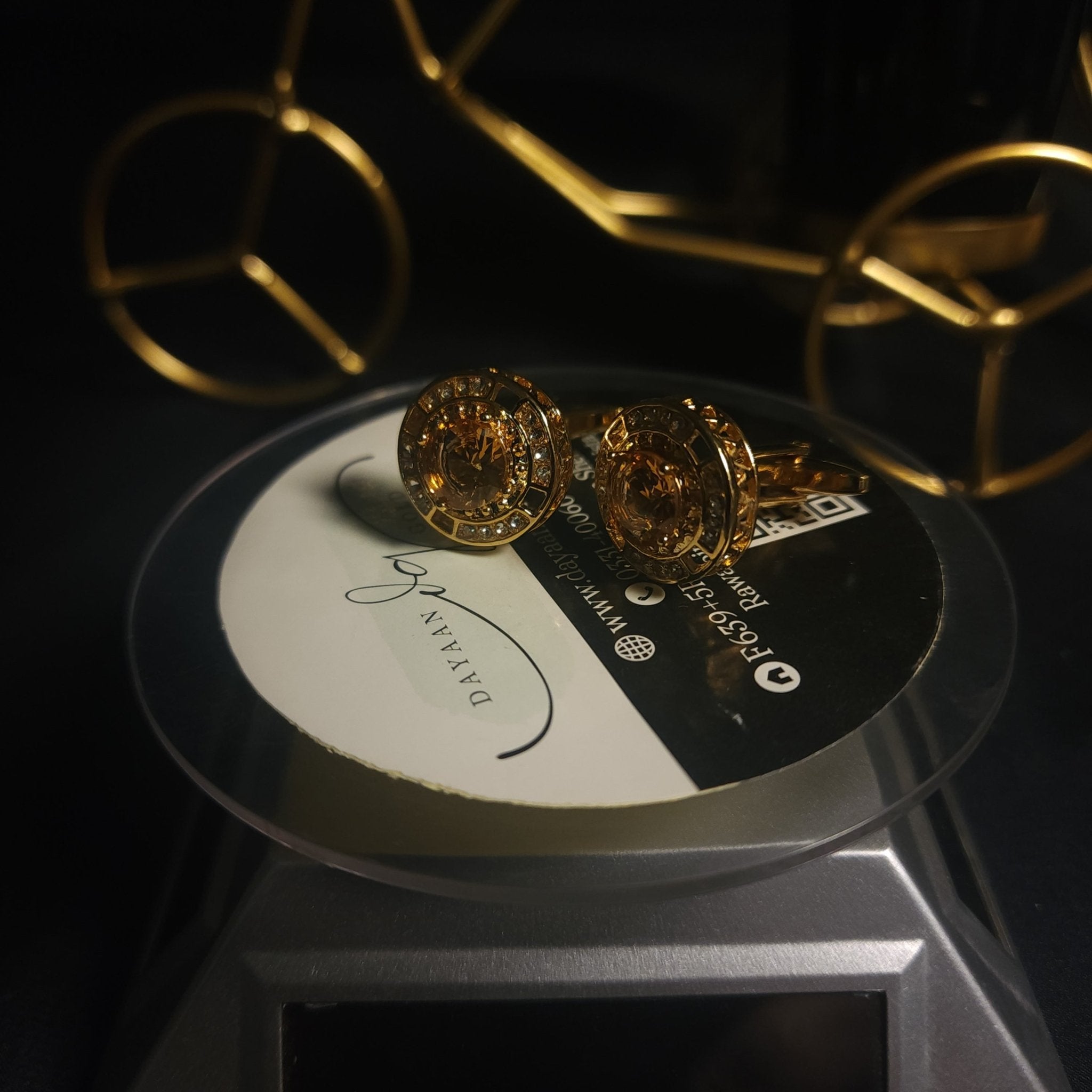 Premium Quality Cufflinks for Men C - 41 - Dayaan Emporium