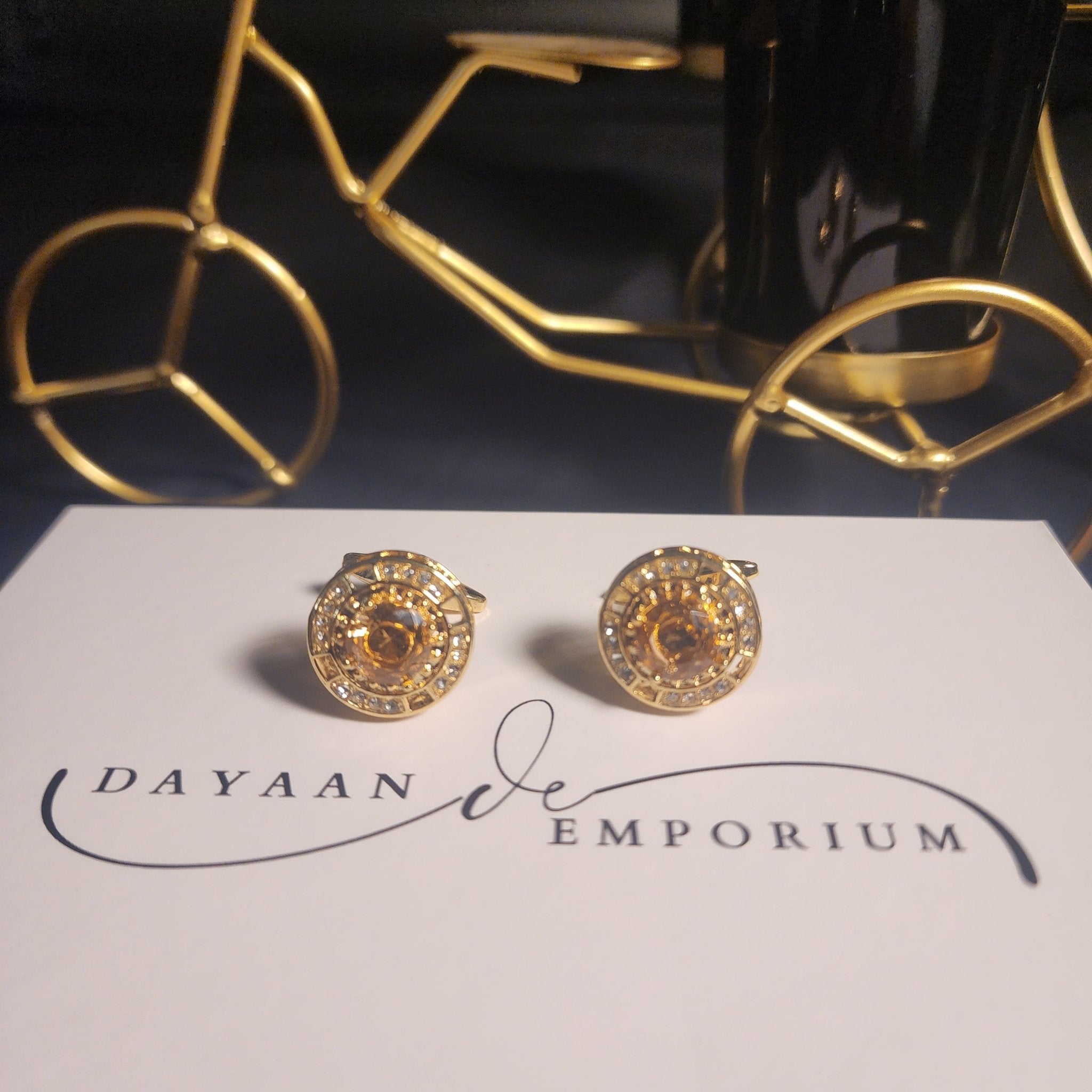 Premium Quality Cufflinks for Men C - 41 - Dayaan Emporium