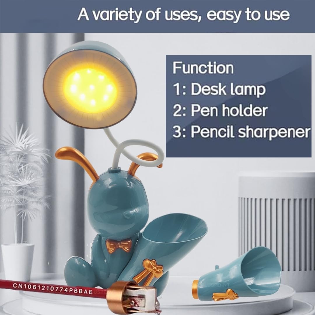 Flexible Study Lamp LED With Pen Holder And Sharpner PD 306
