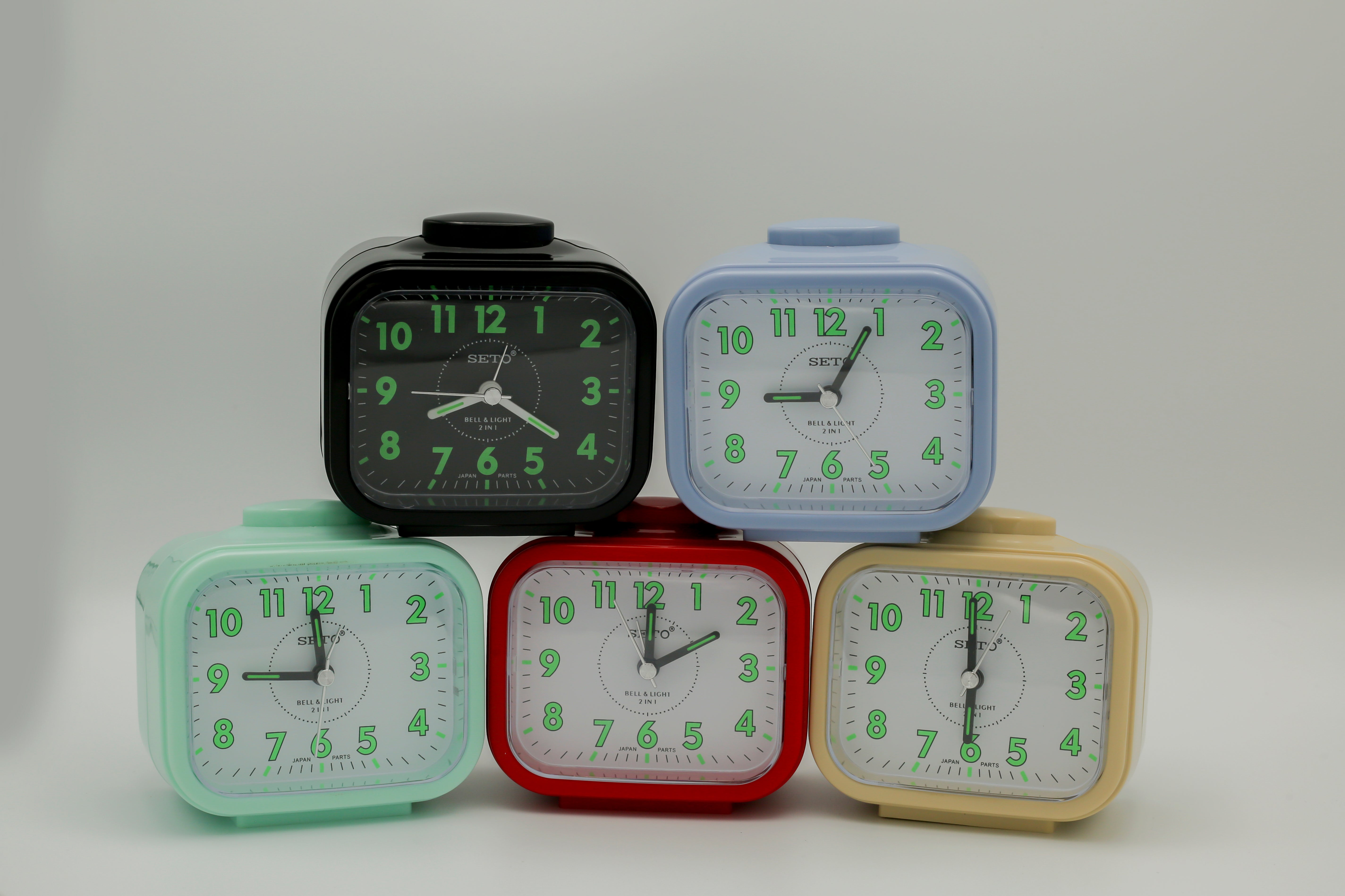 Seto Alarm Clock 2 in 1 Bell Light SM-01