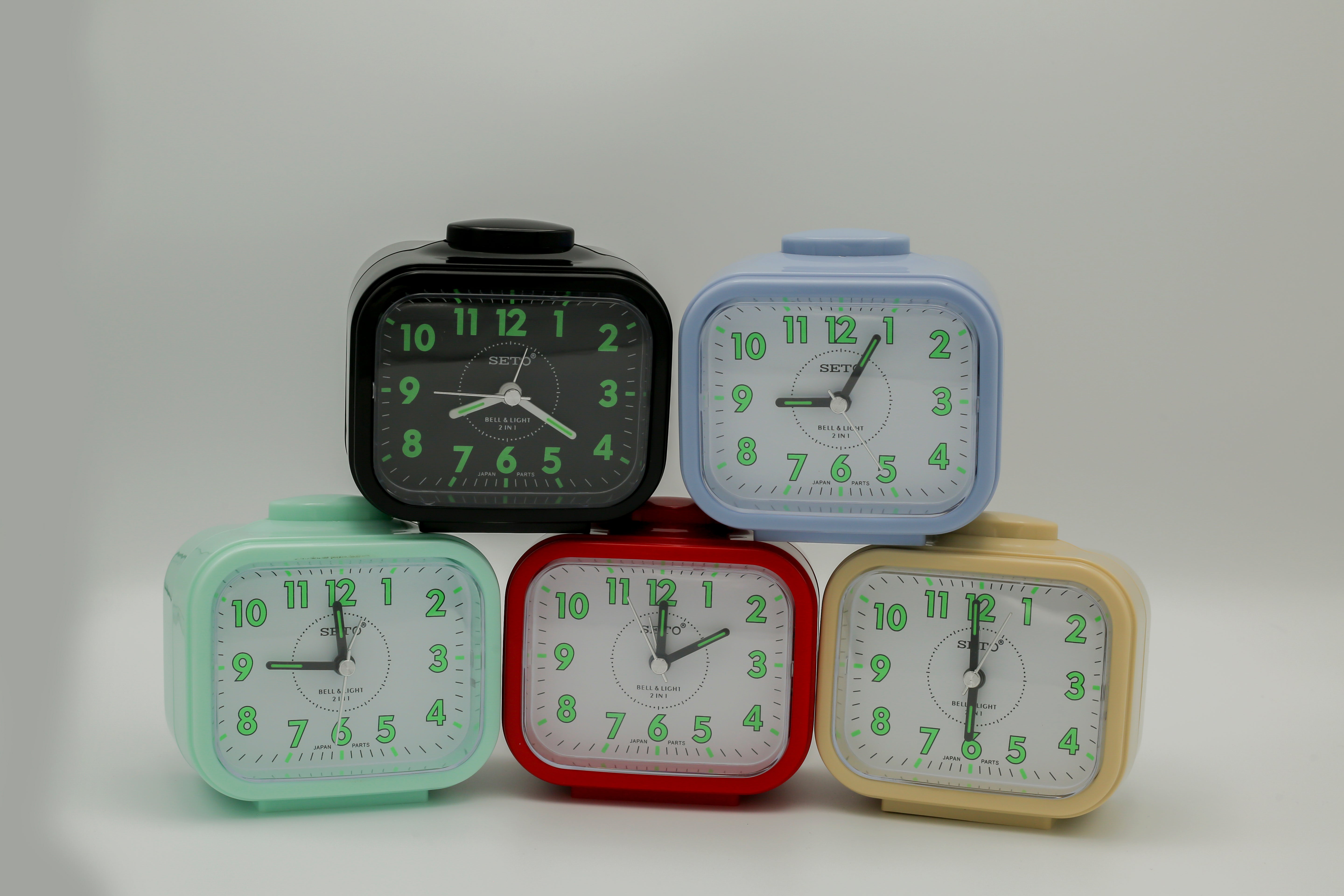 Seto Alarm Clock 2 in 1 Bell Light SM-01