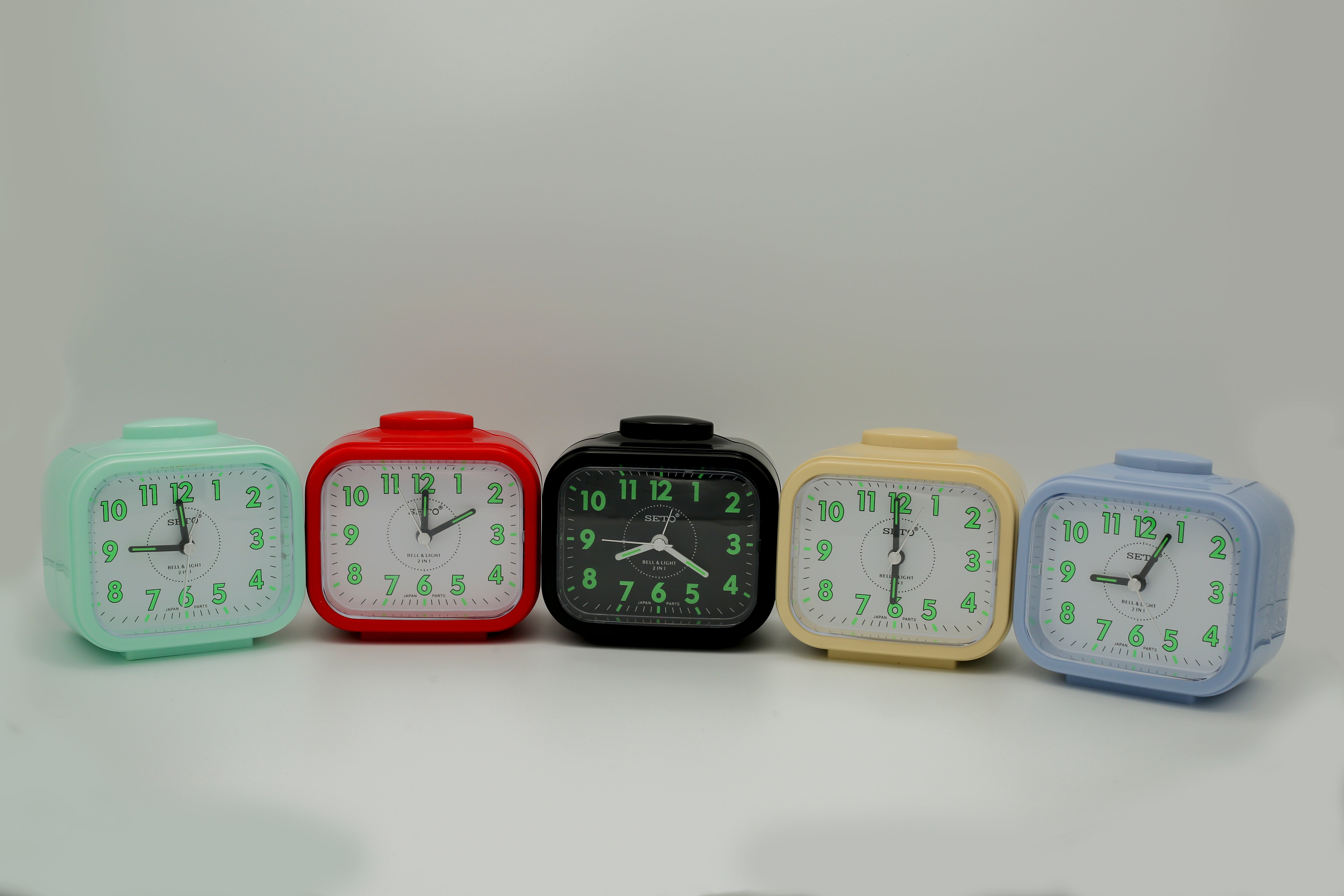Seto Alarm Clock 2 in 1 Bell Light SM-01