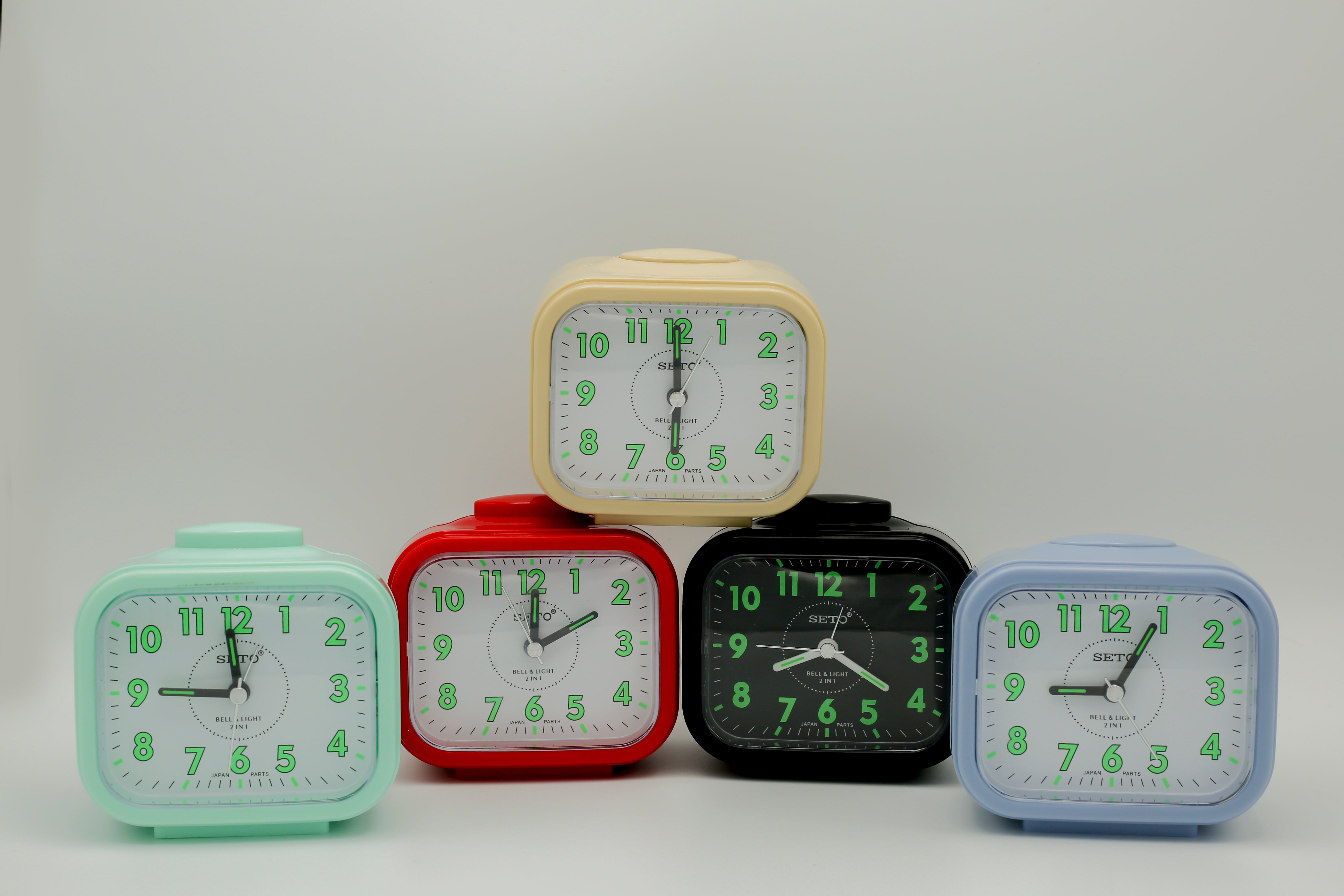 Seto Alarm Clock 2 in 1 Bell Light SM-01