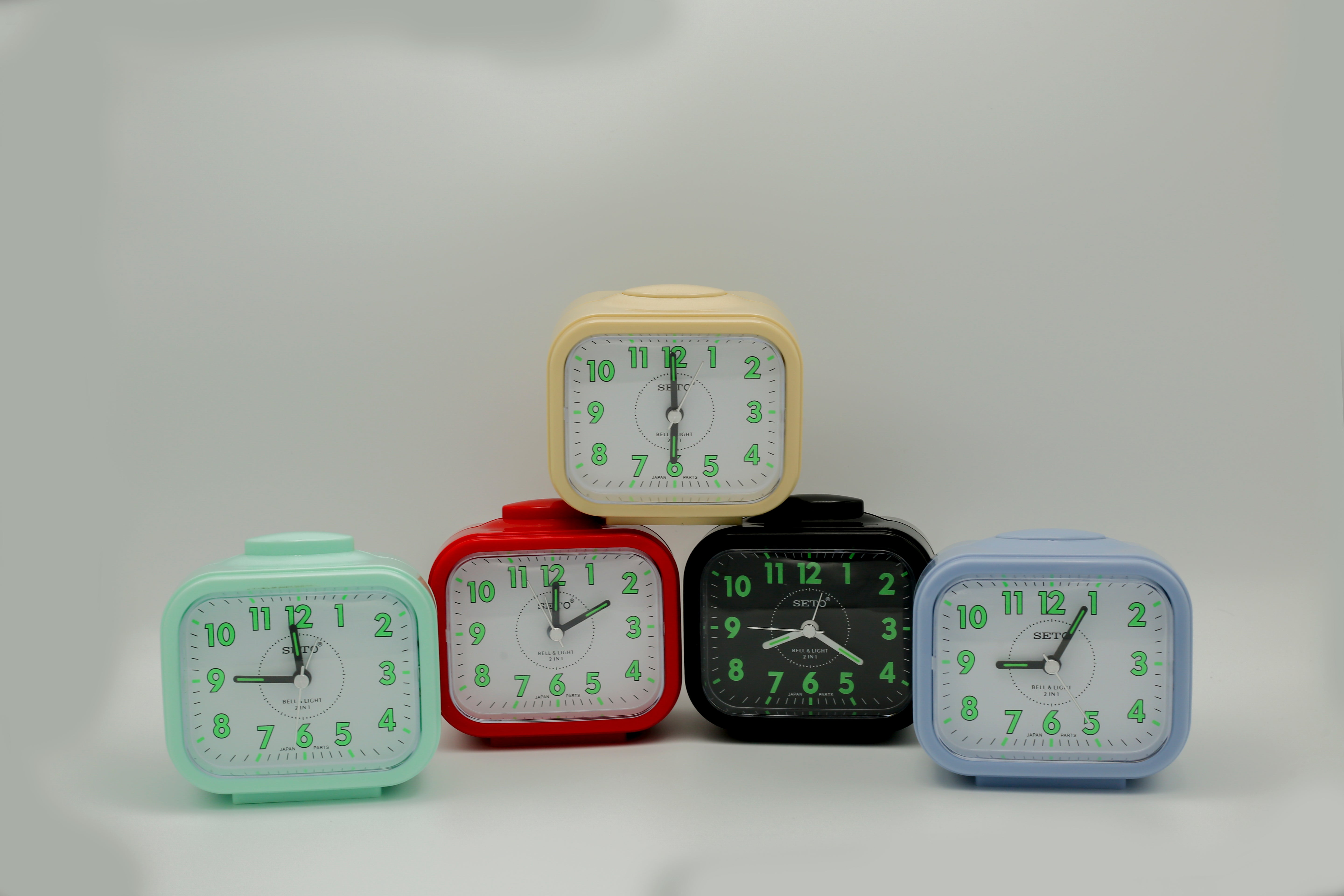 Seto Alarm Clock 2 in 1 Bell Light SM-01