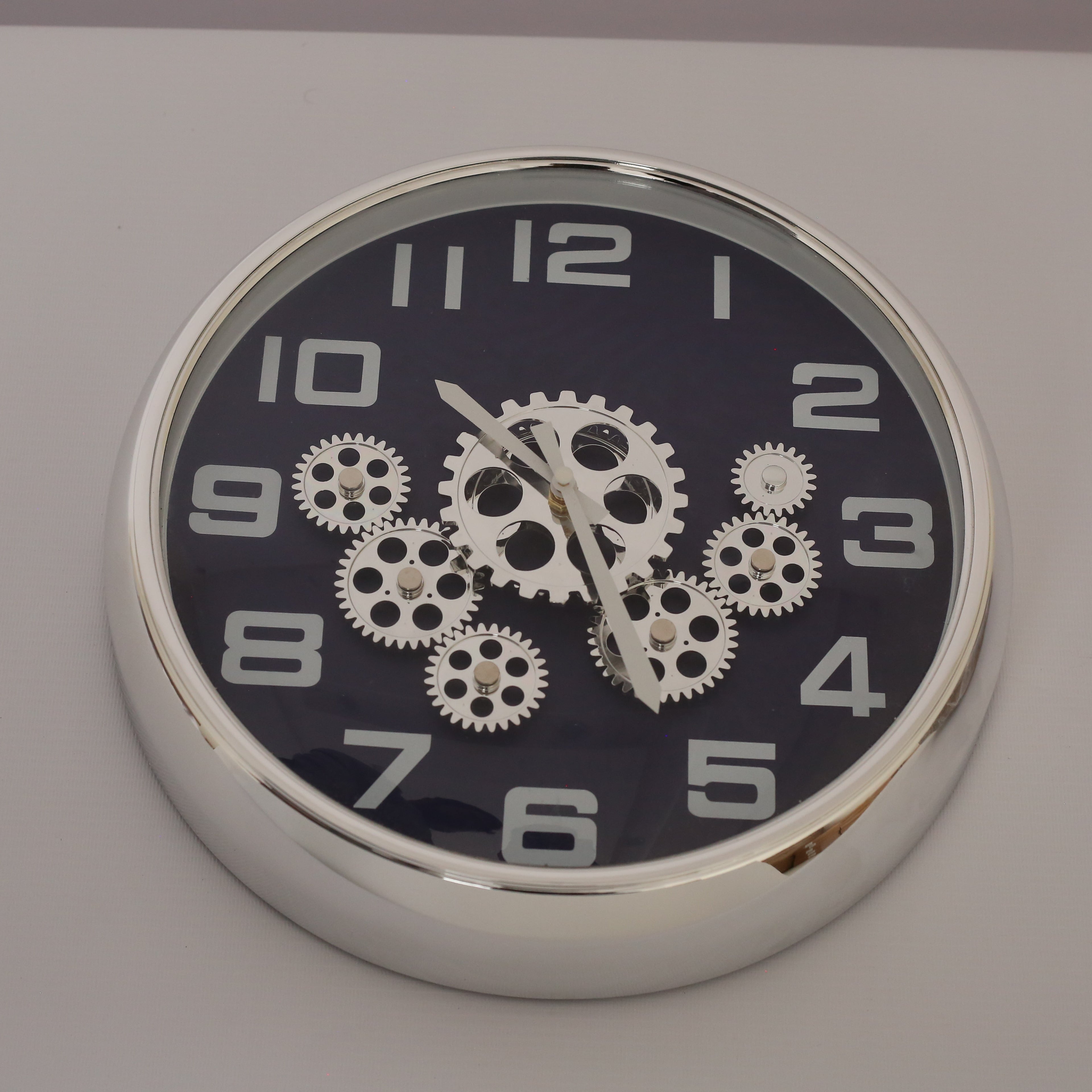 Wall Clock with Moving Gears DC-2002
