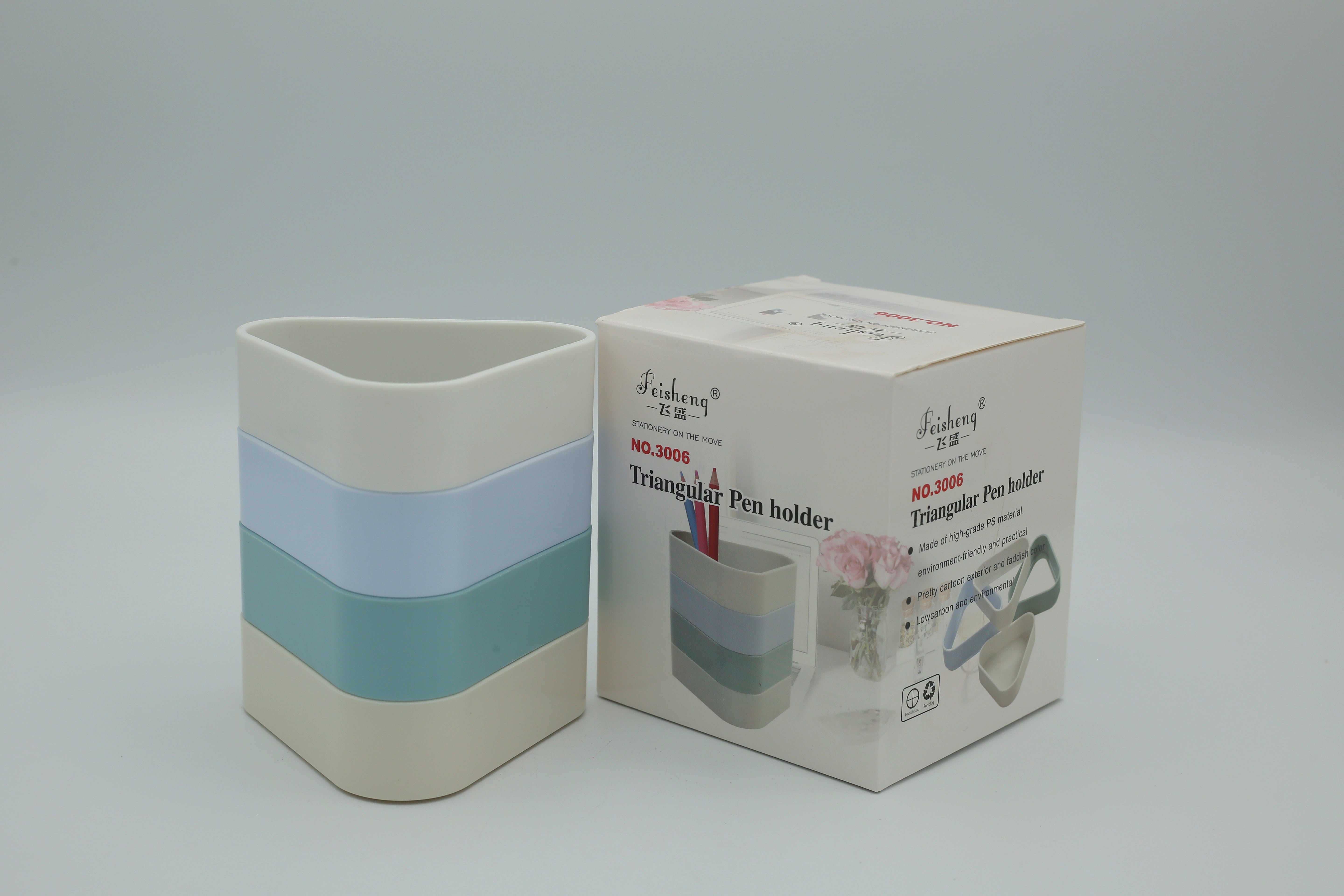 Triangular Pen Holder-3006