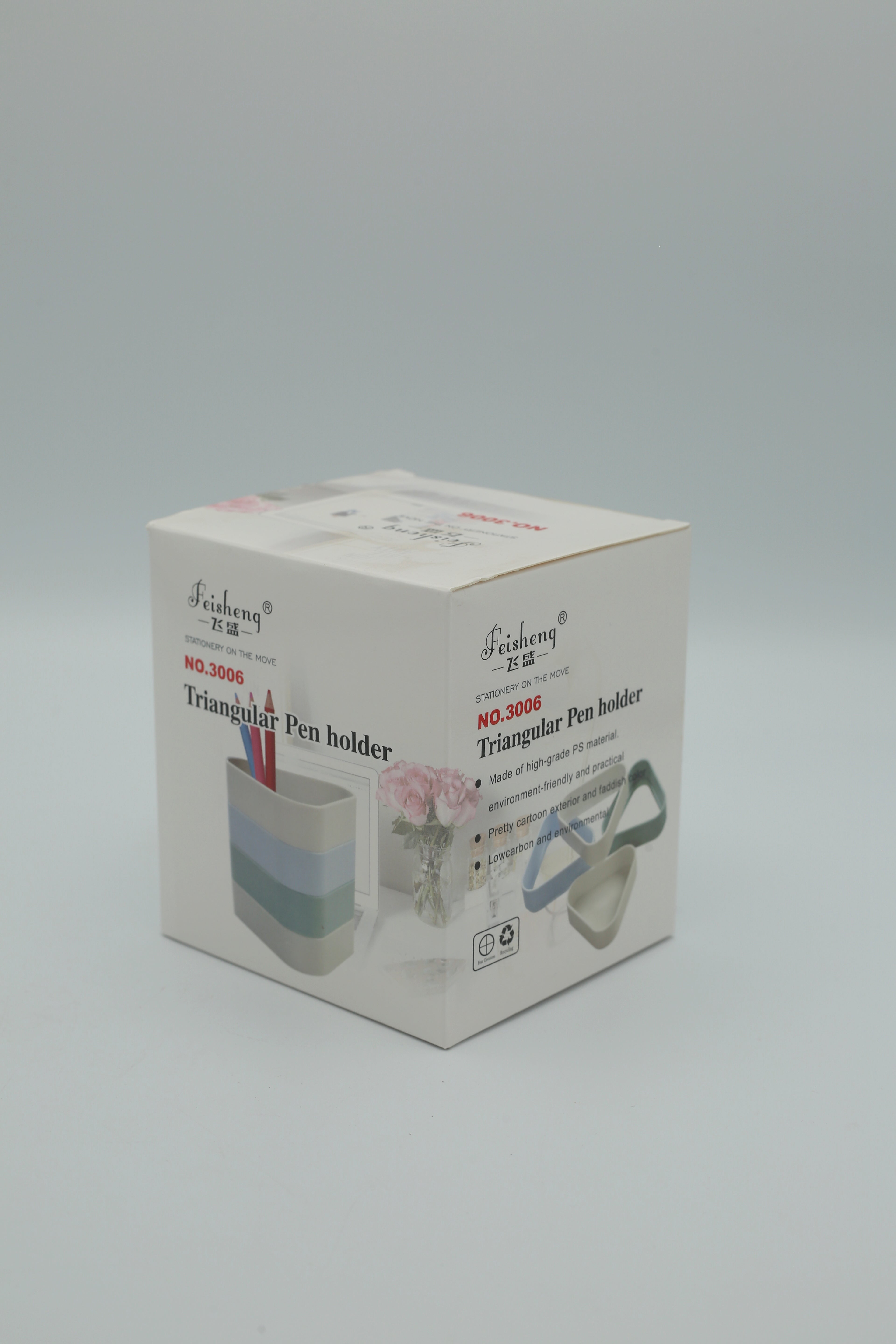 Triangular Pen Holder-3006