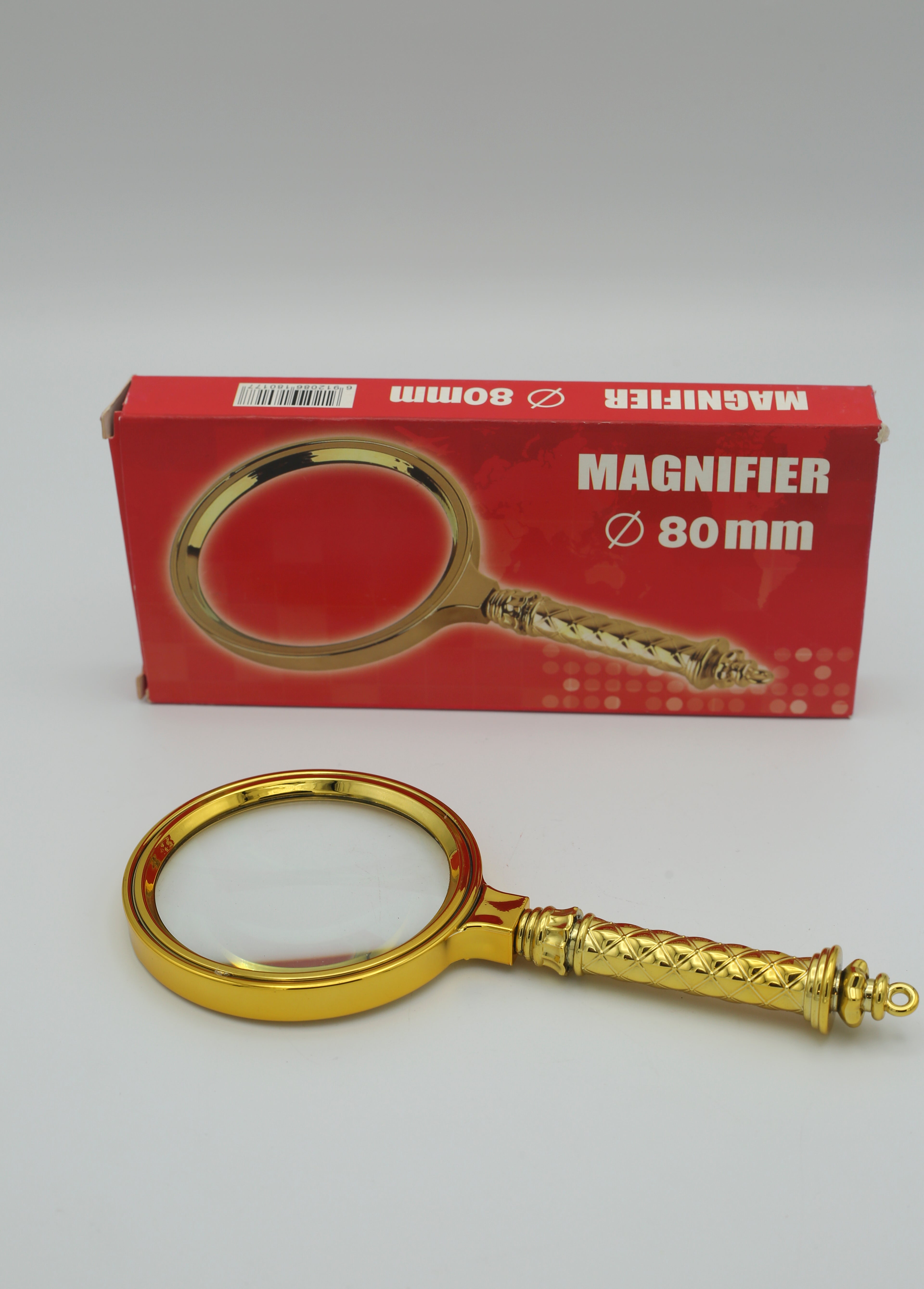 Magnifying Glass Full Golden 80MM