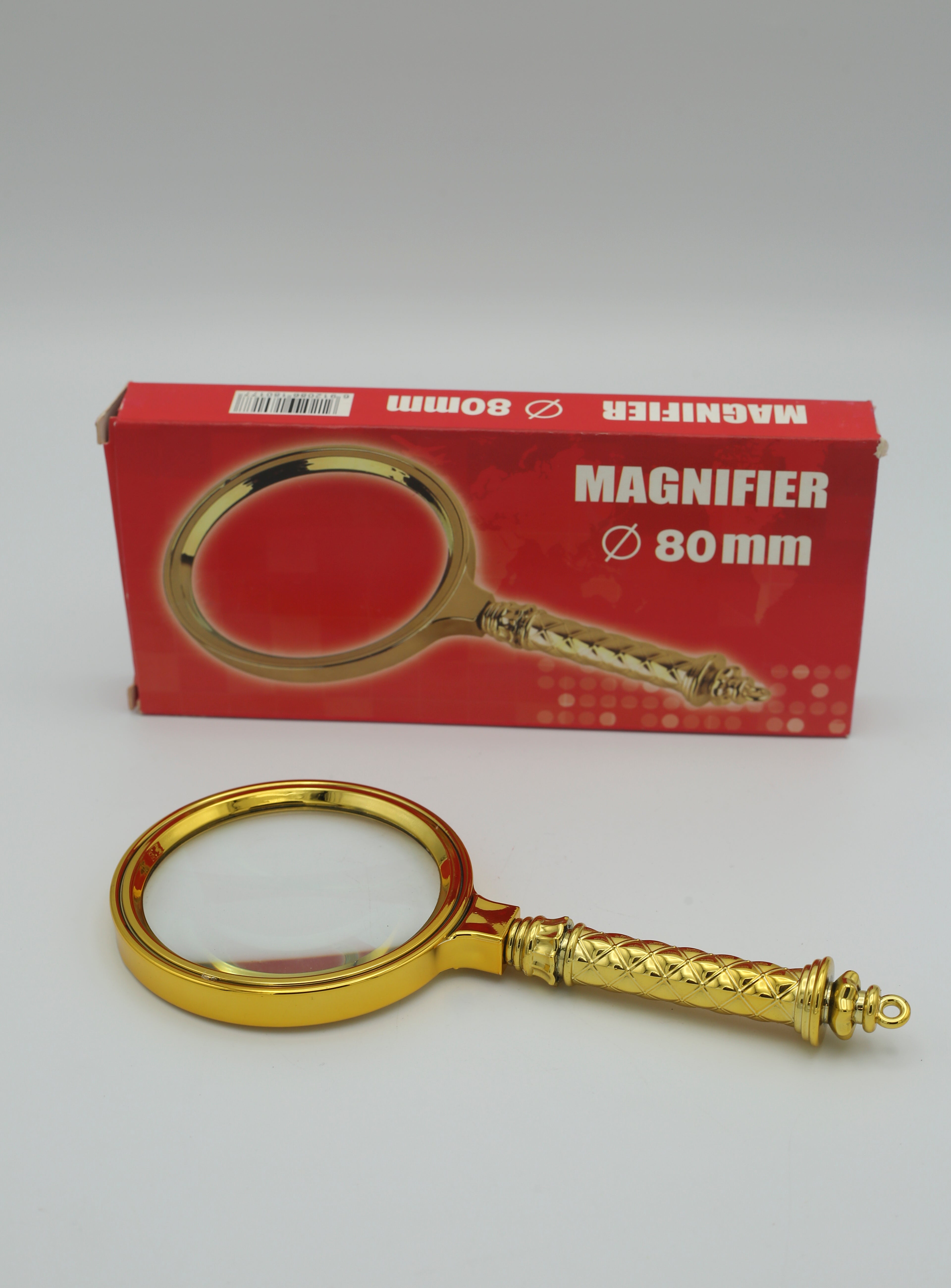 Magnifying Glass Full Golden 80MM