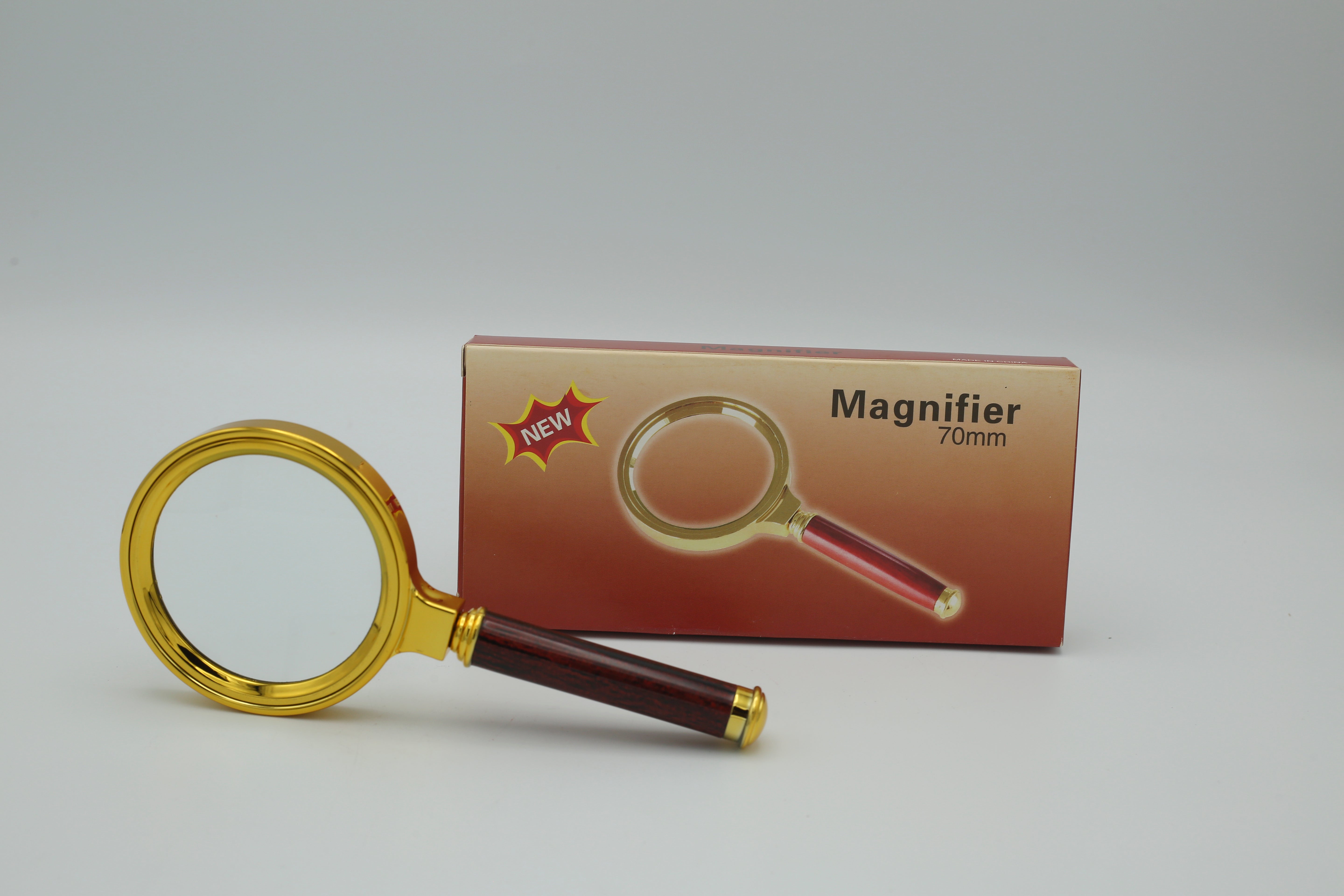 Magnifying Glass Golden 70MM