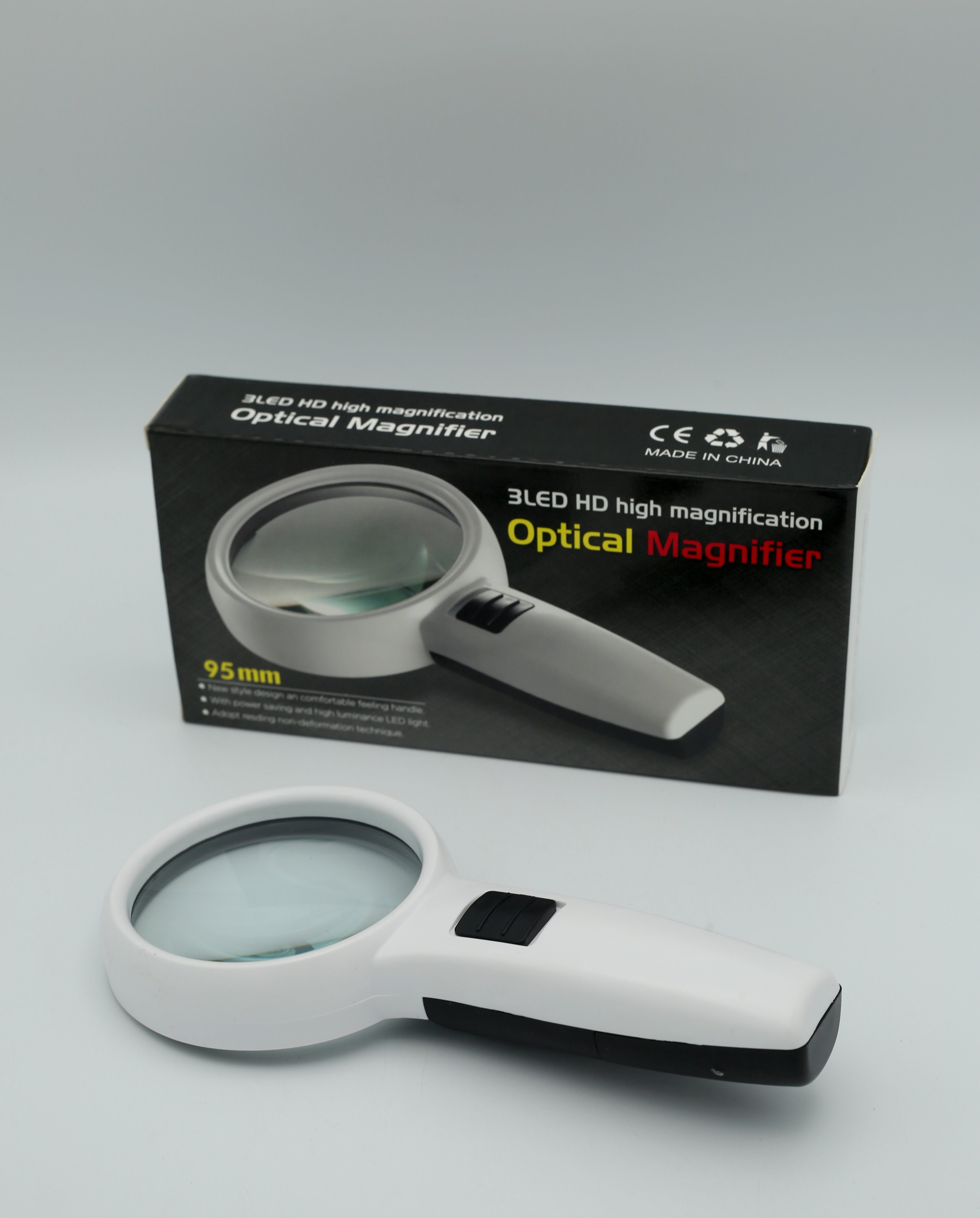 Magnifying Glass with LED 95MM DT-7665