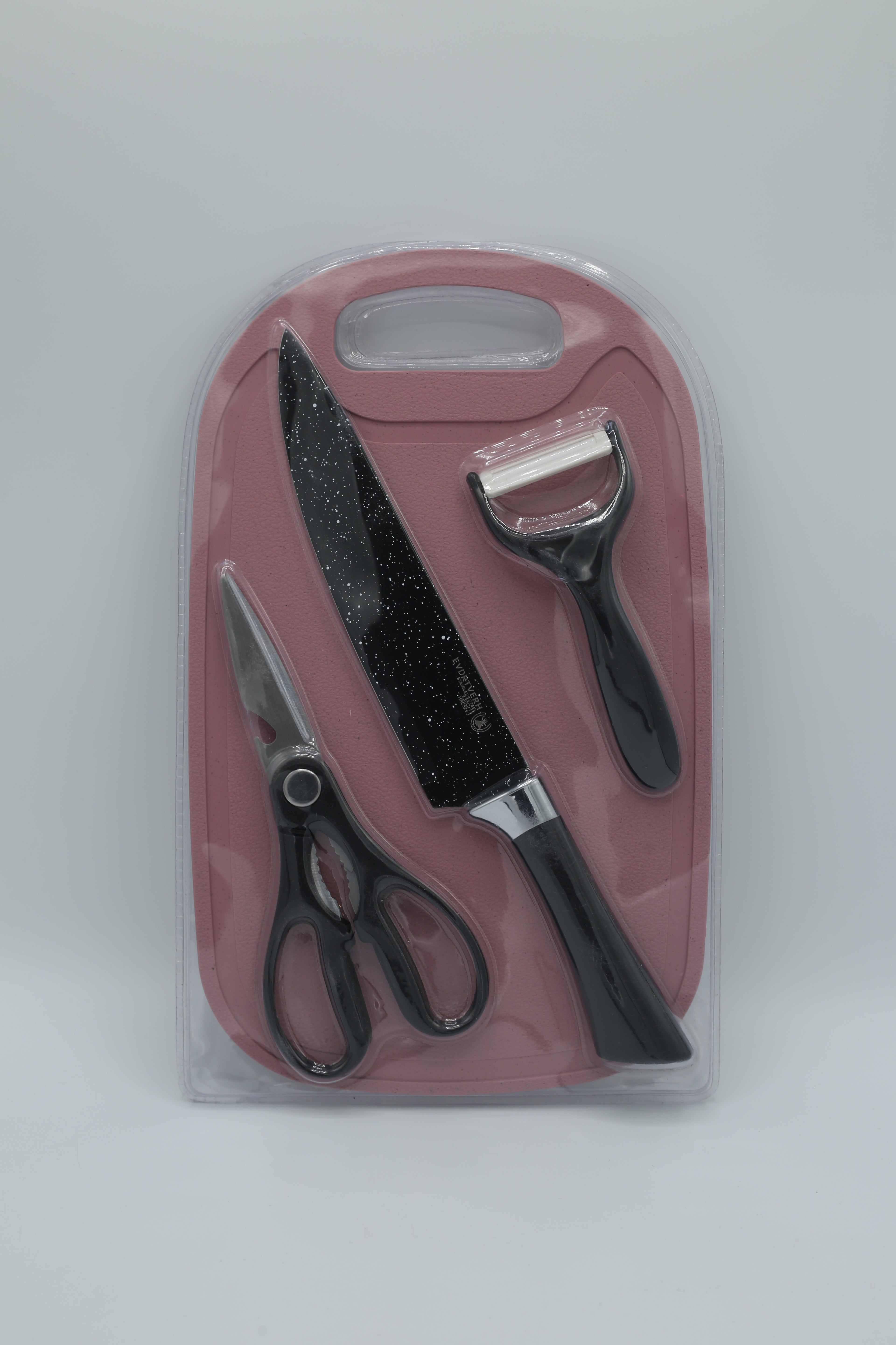 Knife Set With Scissor  3 Pcs KS-10