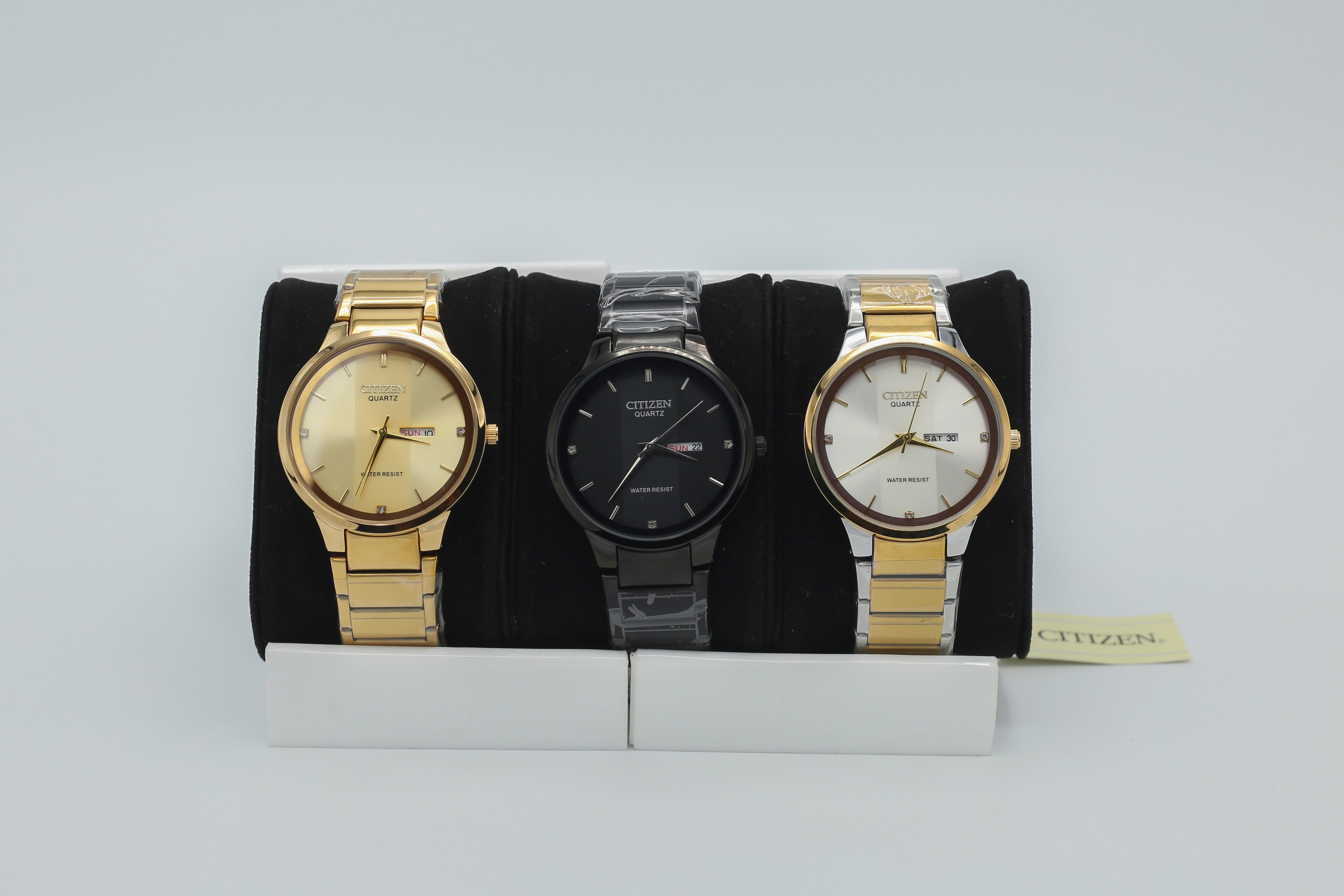Citizen Quartz Watch with Day and Date CIT-034