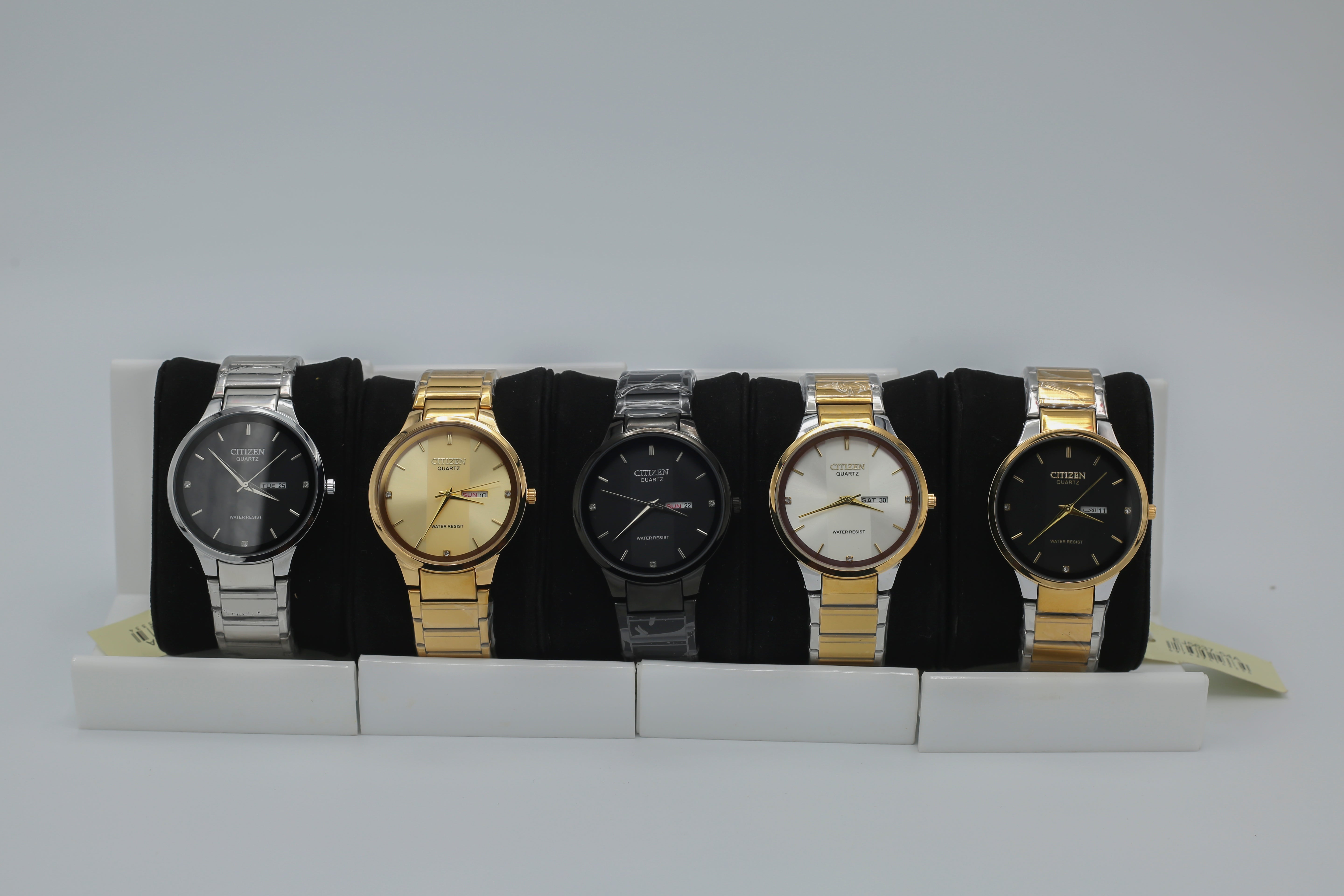 Citizen Quartz Watch with Day and Date CIT-034