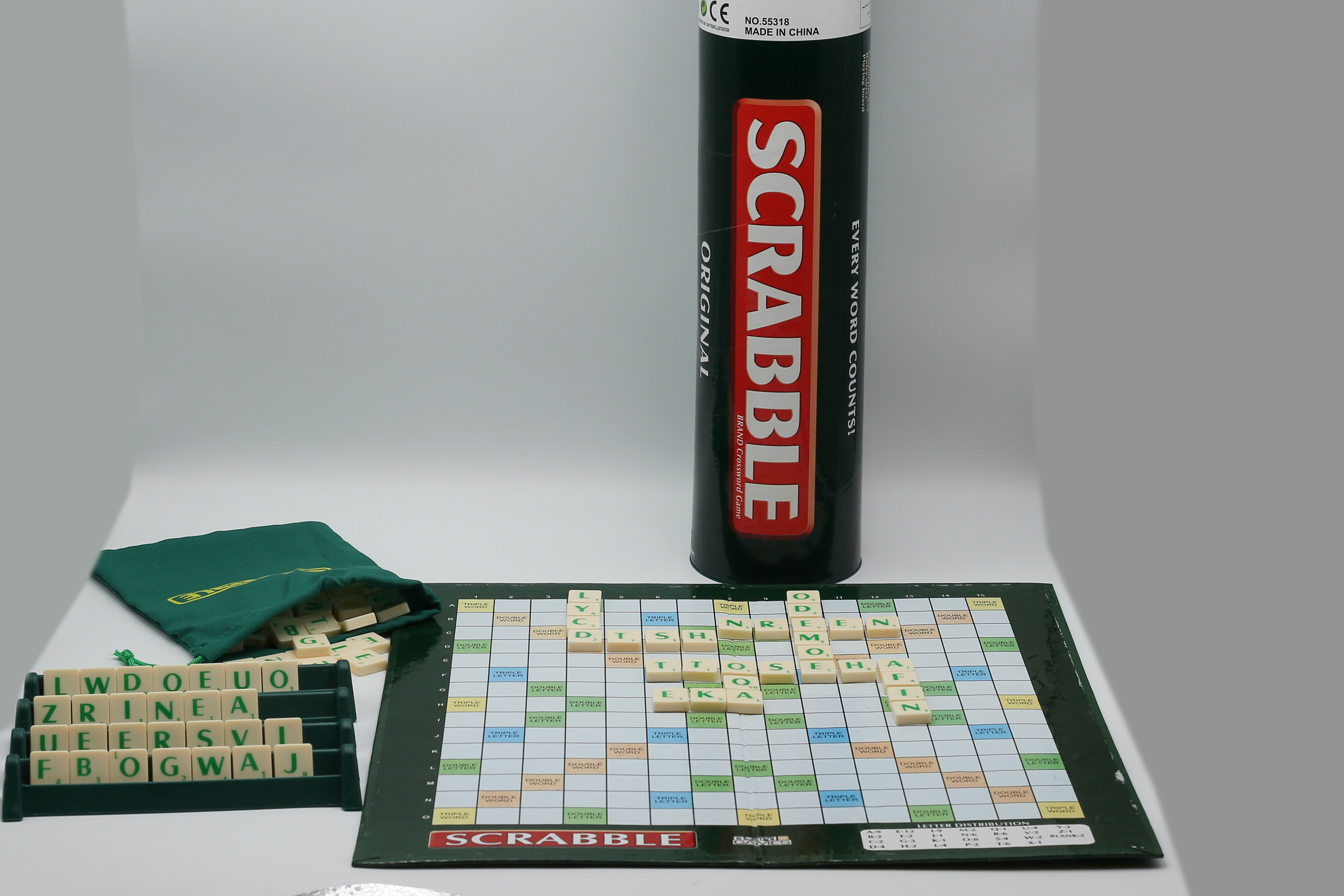 Scrabble Board Game High End Quality