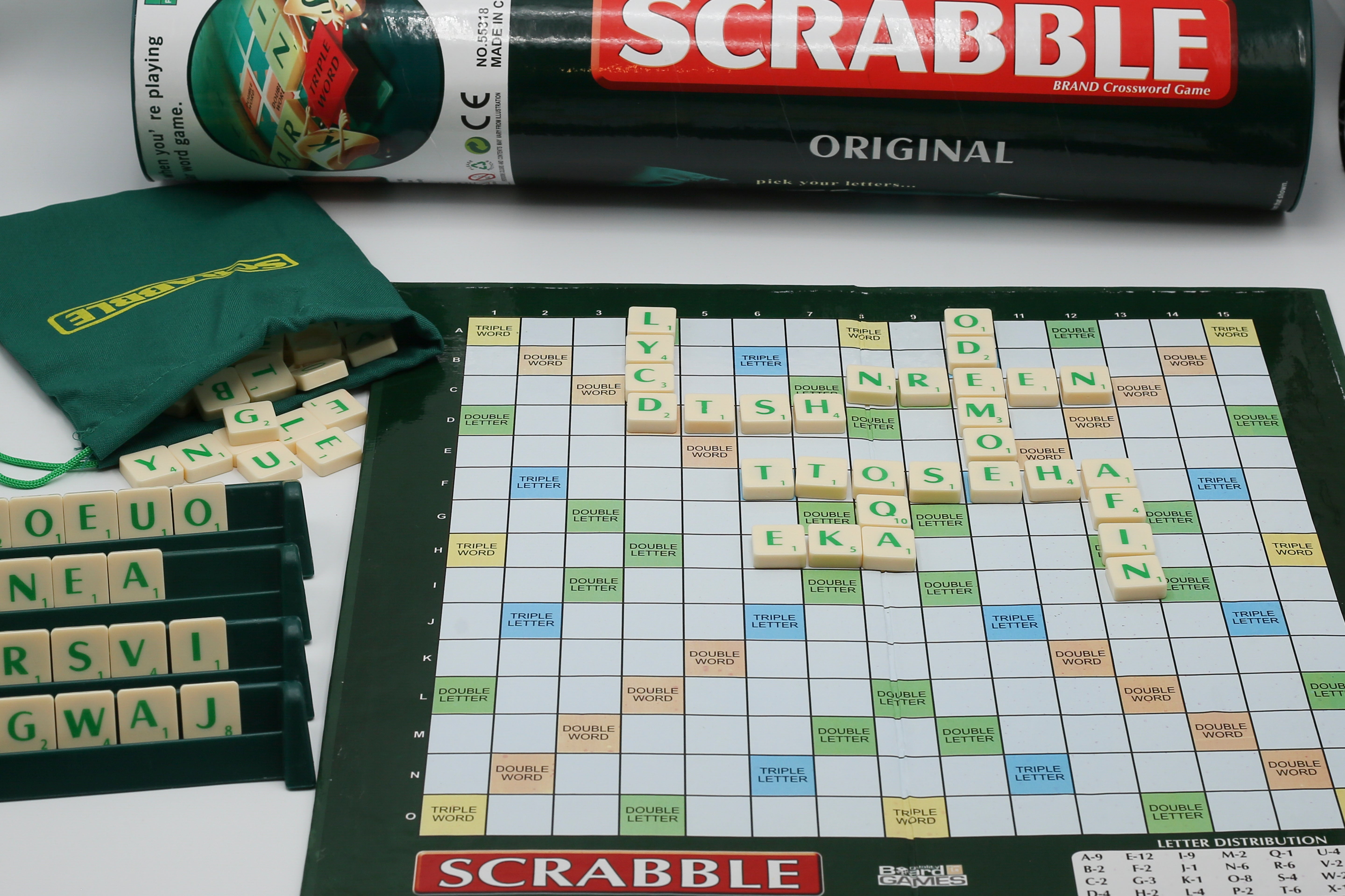 Scrabble Board Game High End Quality