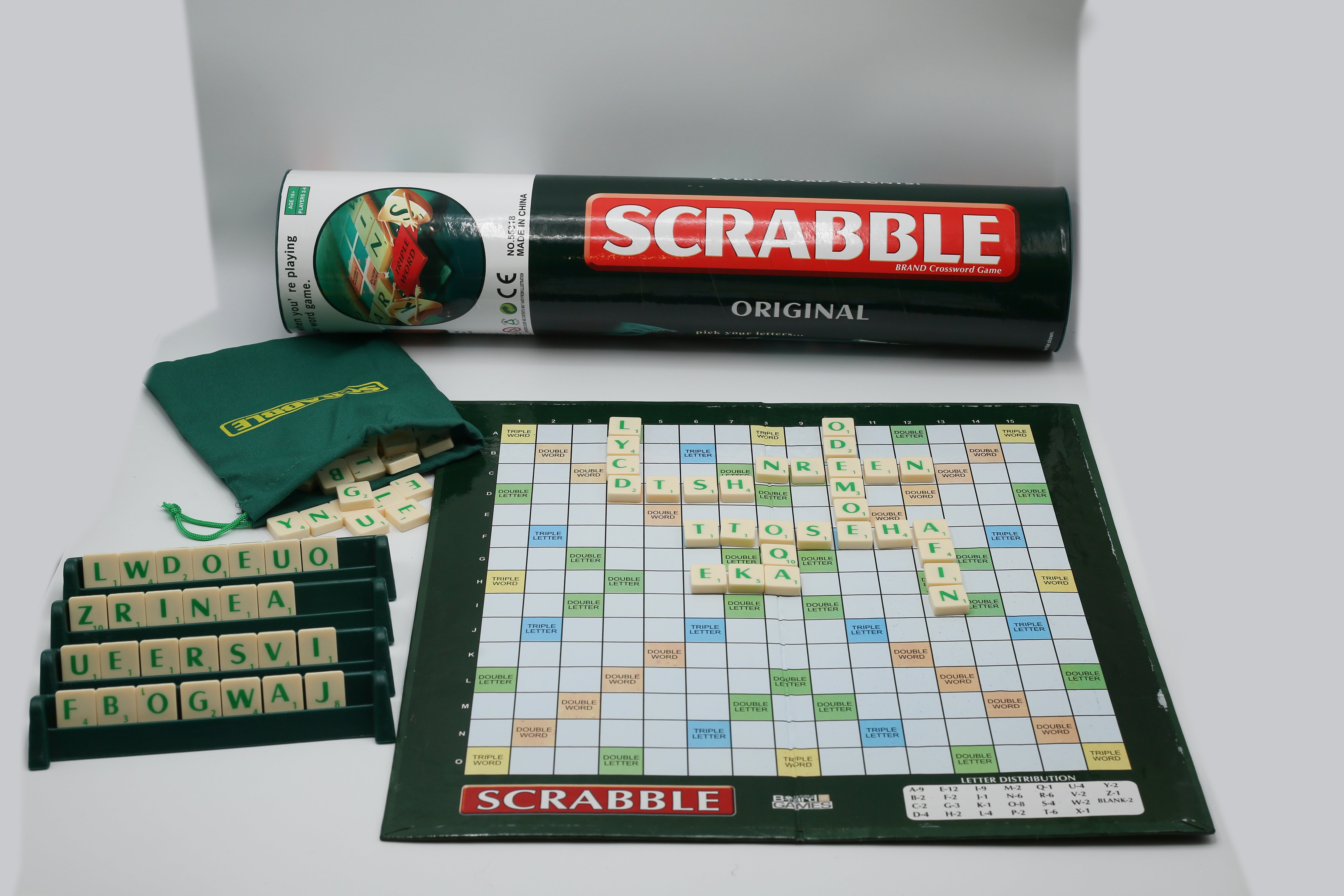 Scrabble Board Game High End Quality