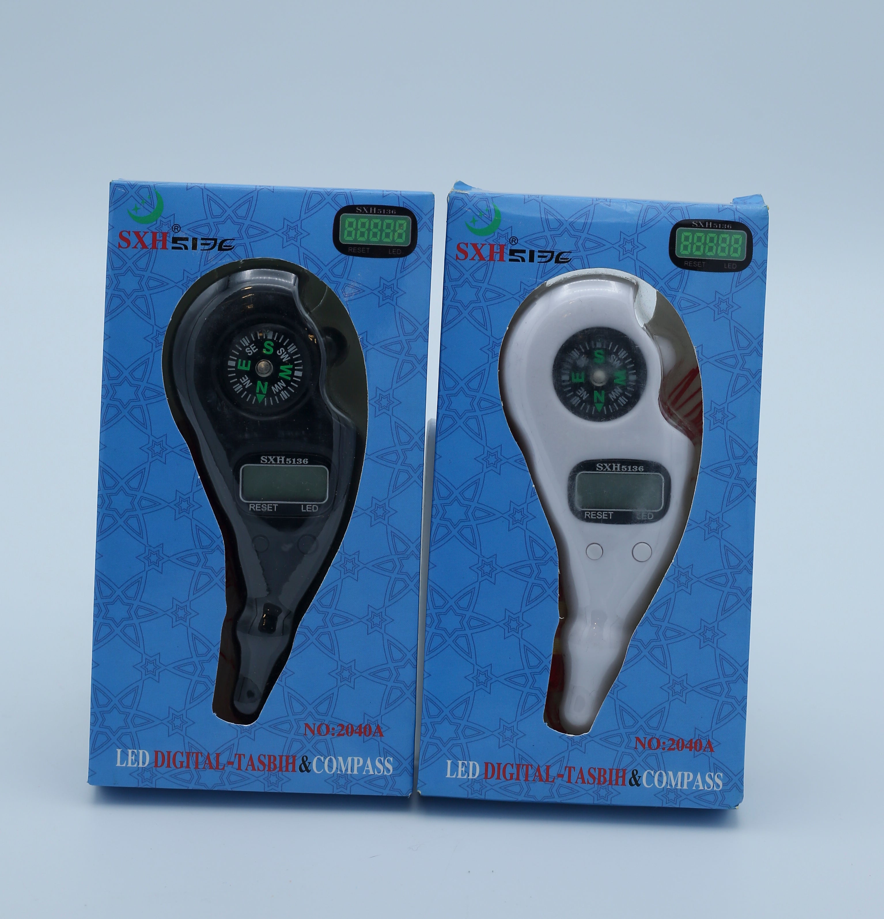 Tally Counter Tasbhi With LED and Compass