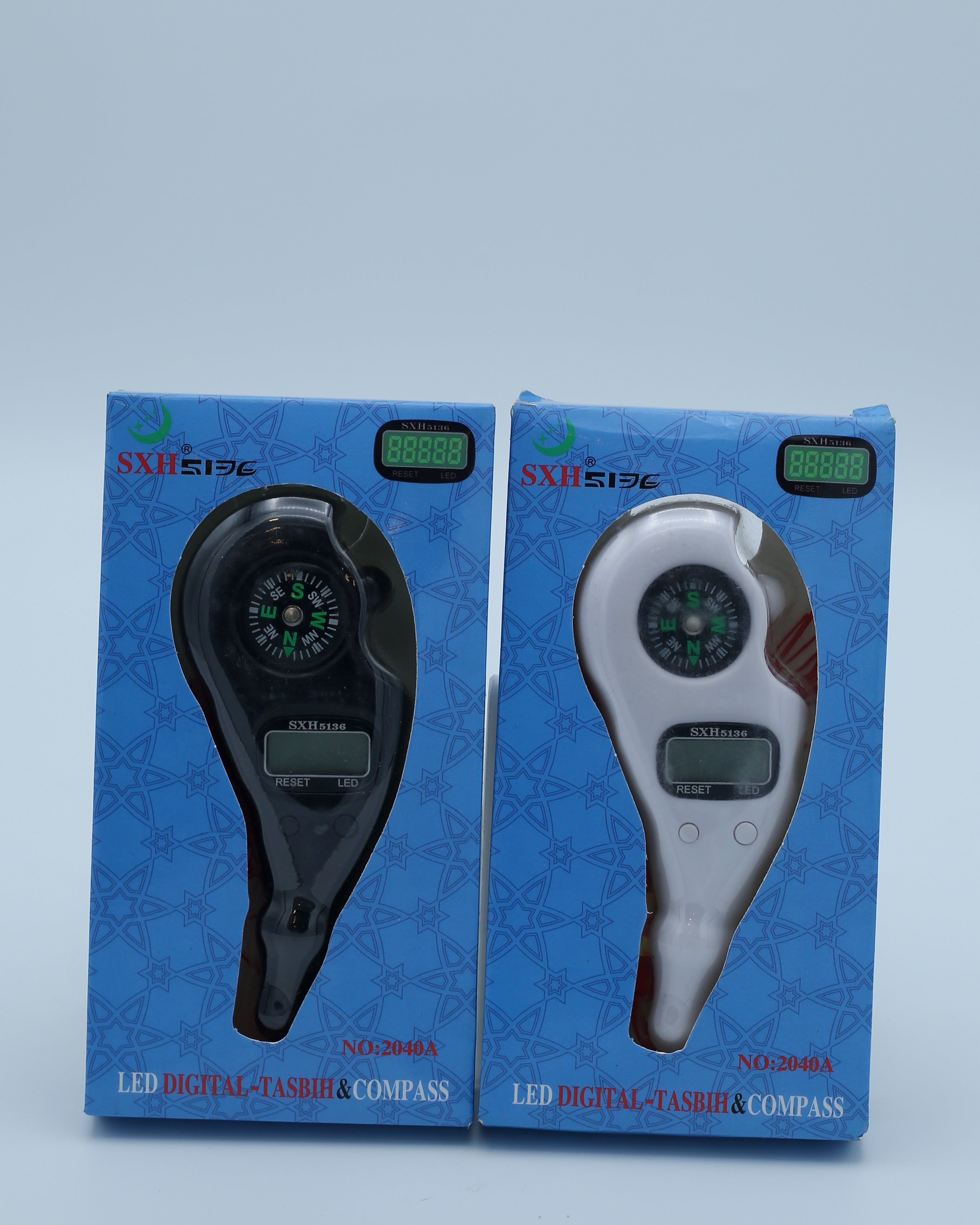 Tally Counter Tasbhi With LED and Compass