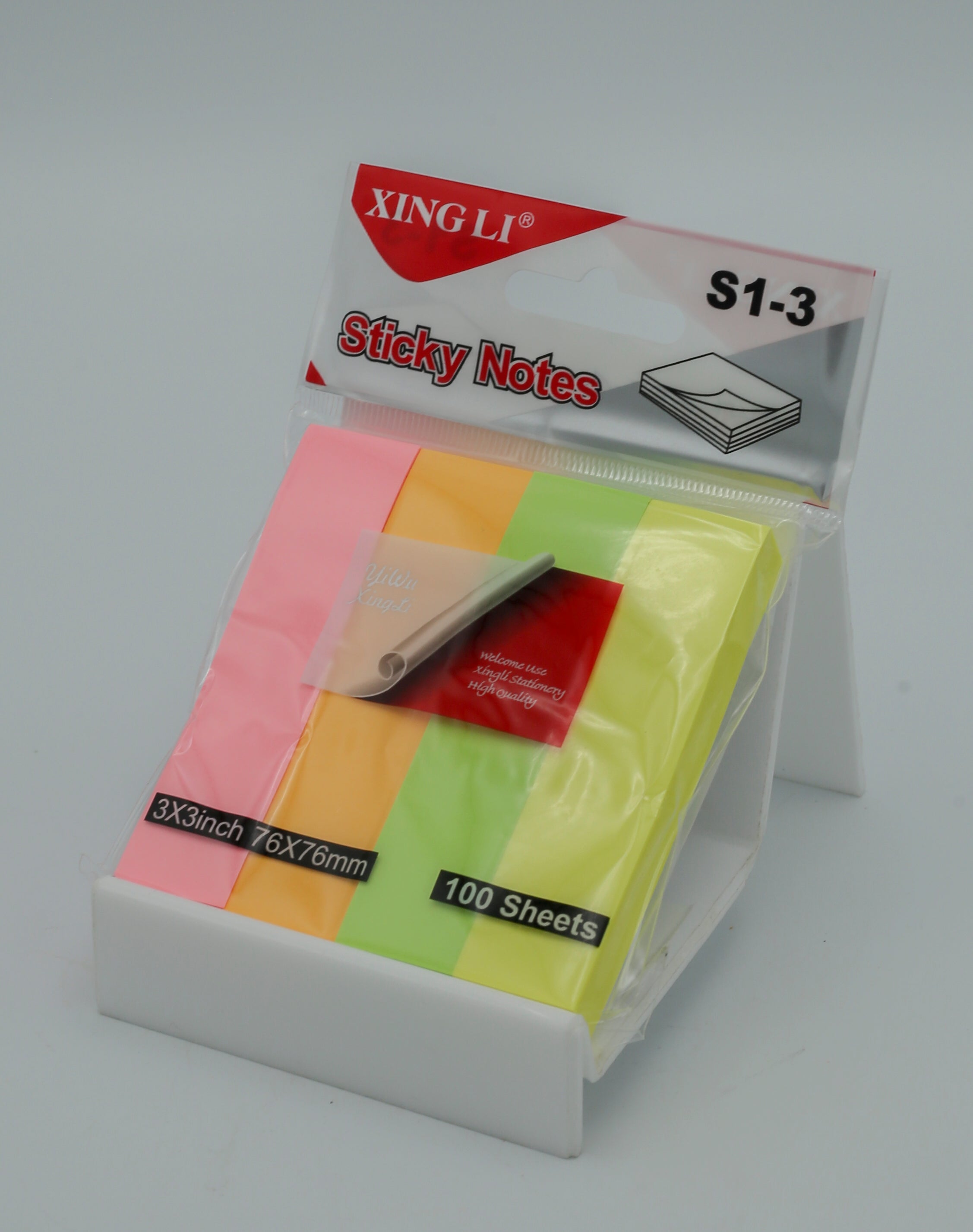 Sticky Notes Pad Multi Colour 2x3 Cut