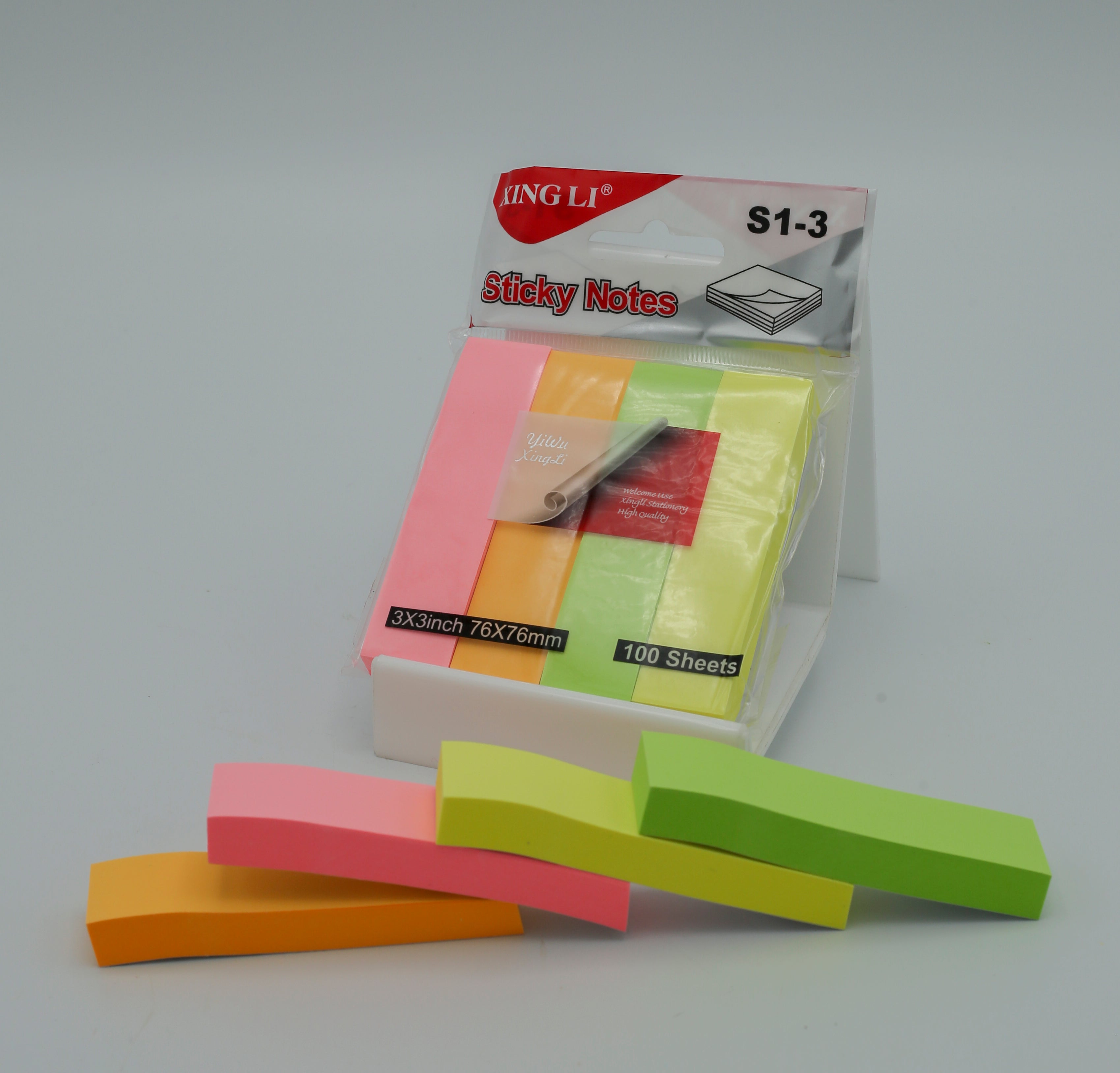 Sticky Notes Pad Multi Colour 2x3 Cut