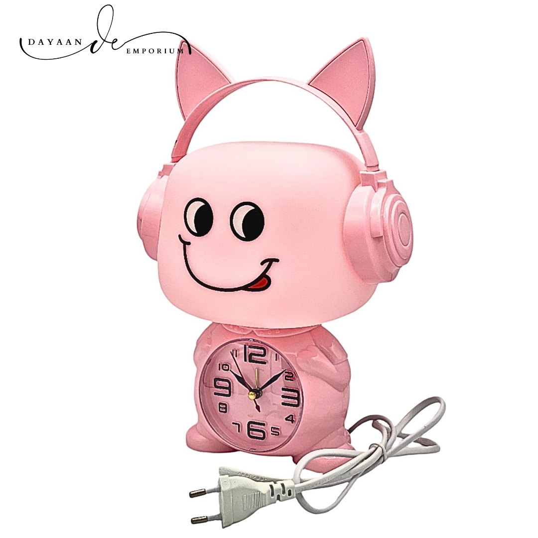 Table Lamp with Clock Children PD 20