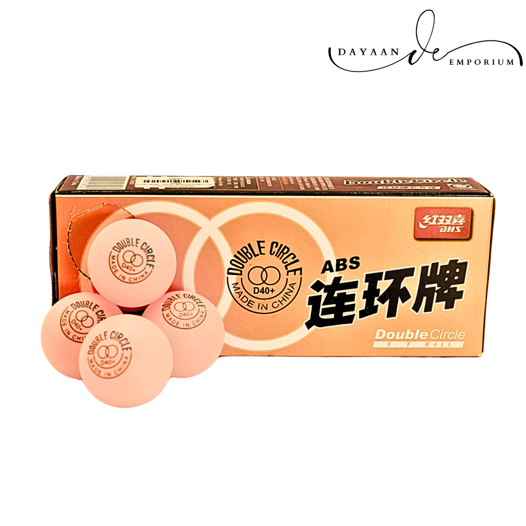 High Quality Double Circle Table Tennis Balls 4 balls