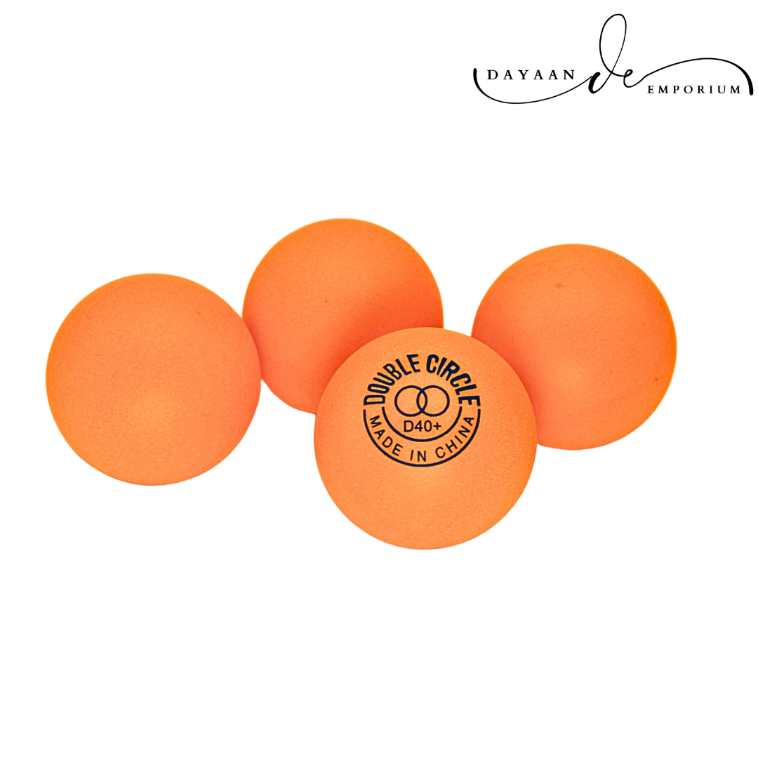 High Quality Double Circle Table Tennis Balls 4 balls
