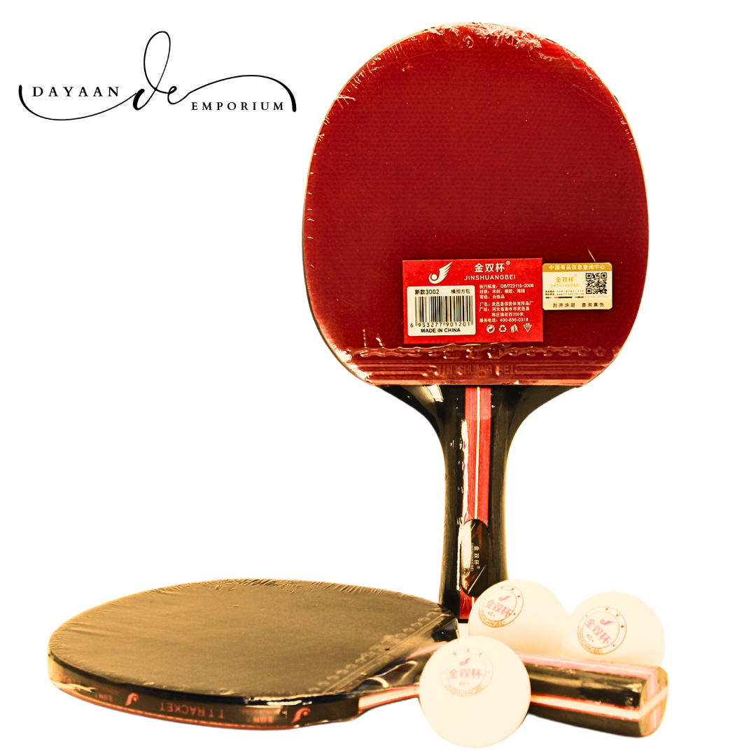 Table Tennis Racket And 3 Balls Set TT-1