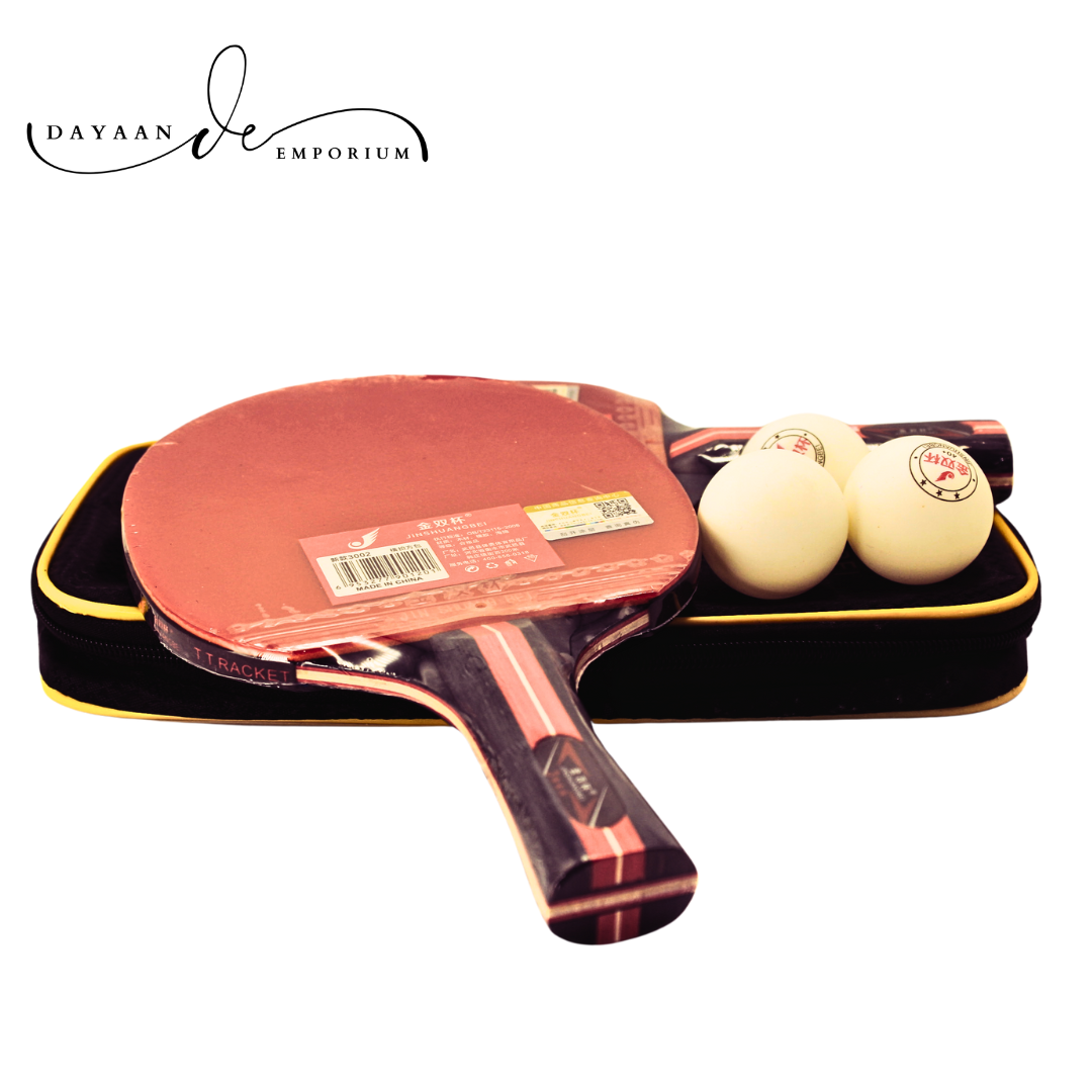 Table Tennis Racket And 3 Balls Set TT-1