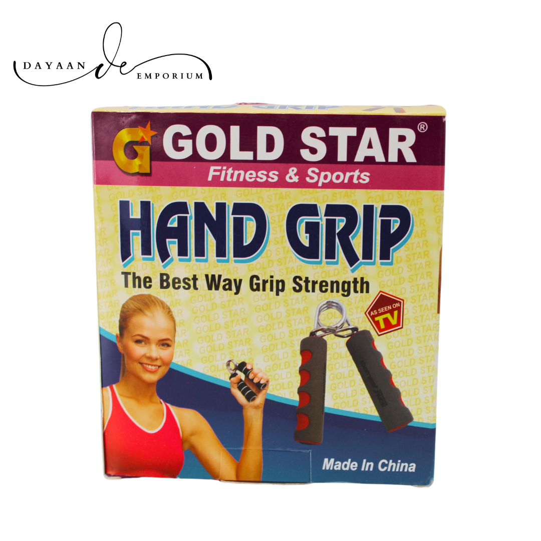 Gold Star Hand Gripper Form Anti Slip