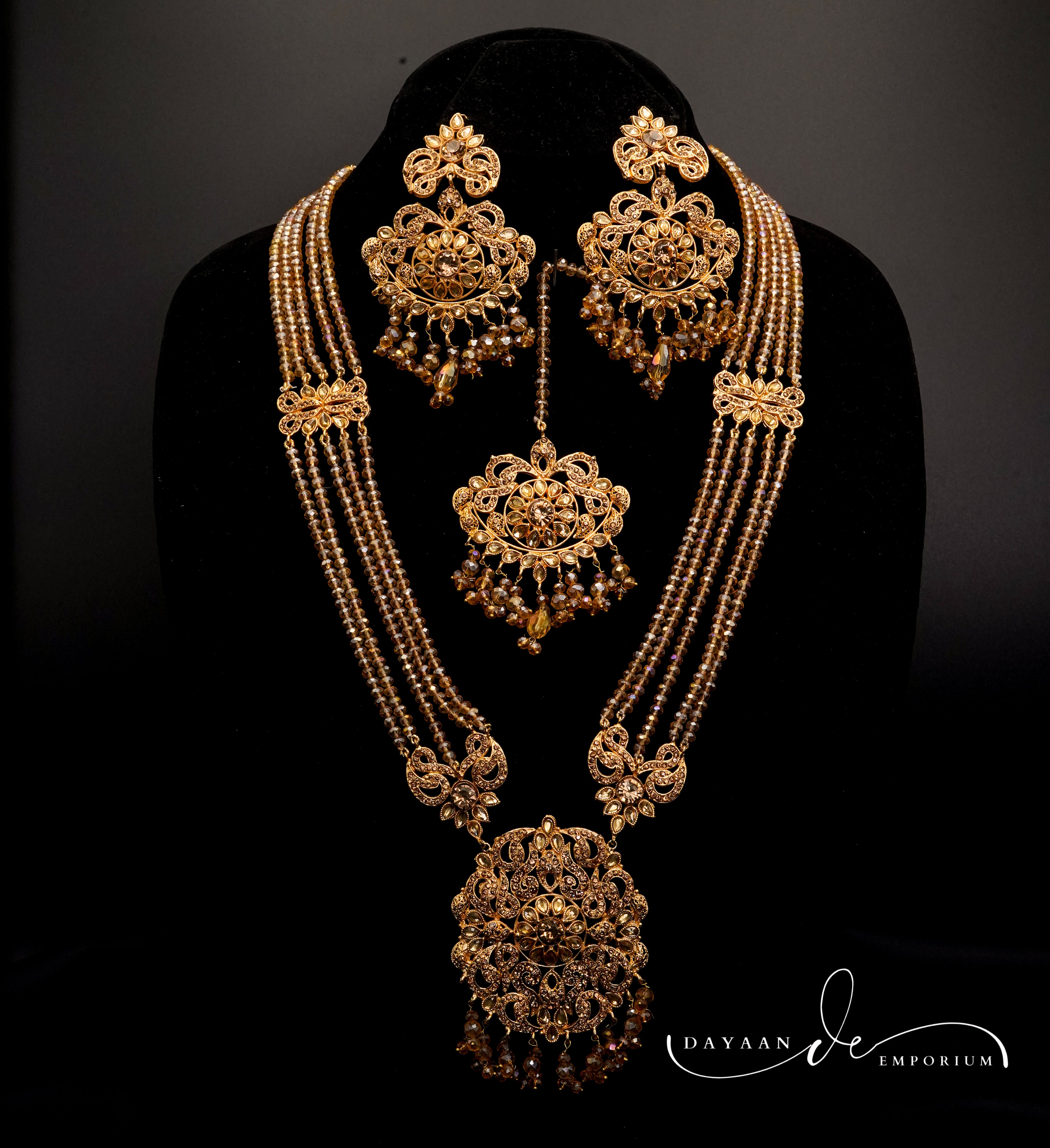Complete Bridal Necklace Set JS-39