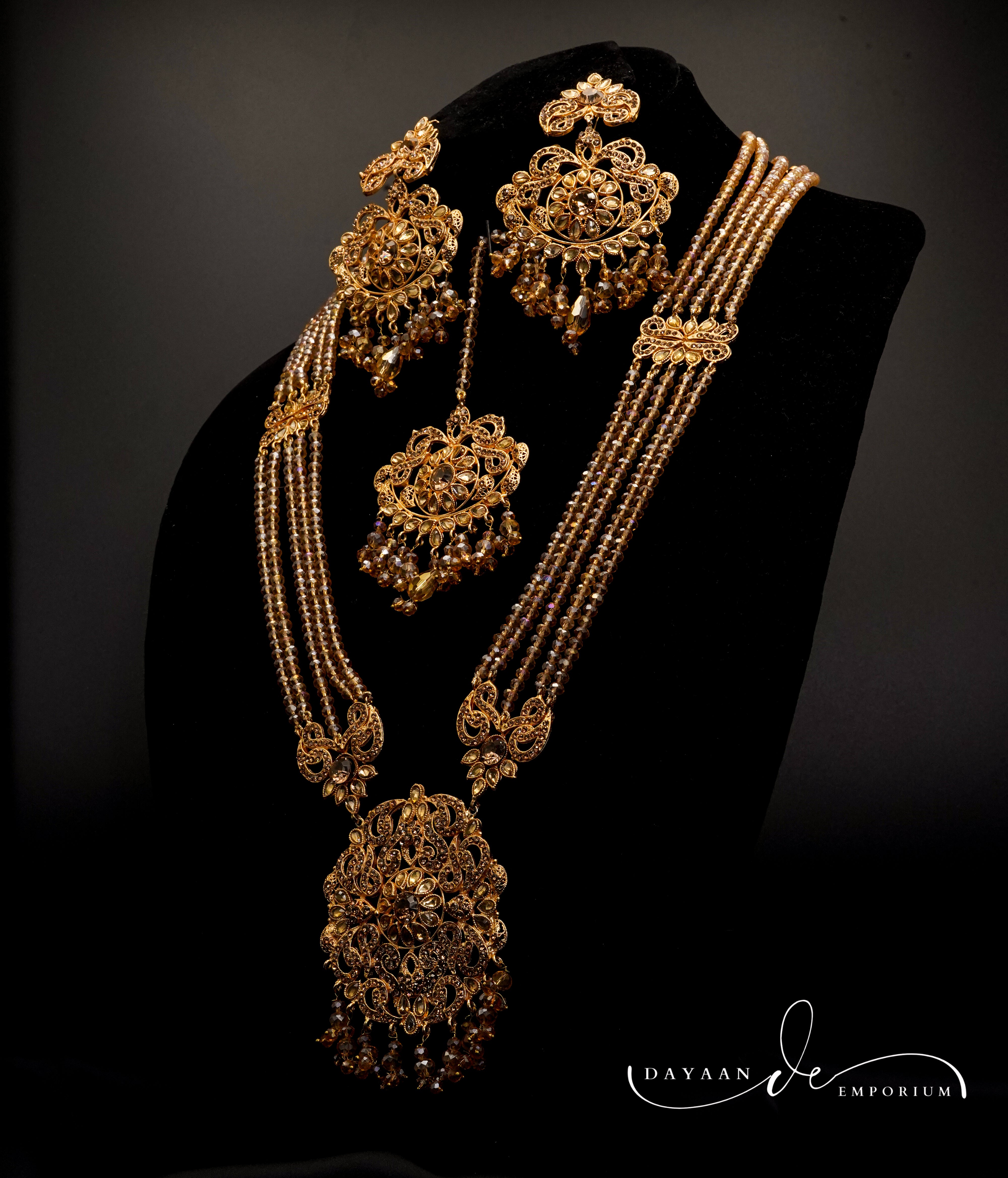 Complete Bridal Necklace Set JS-39