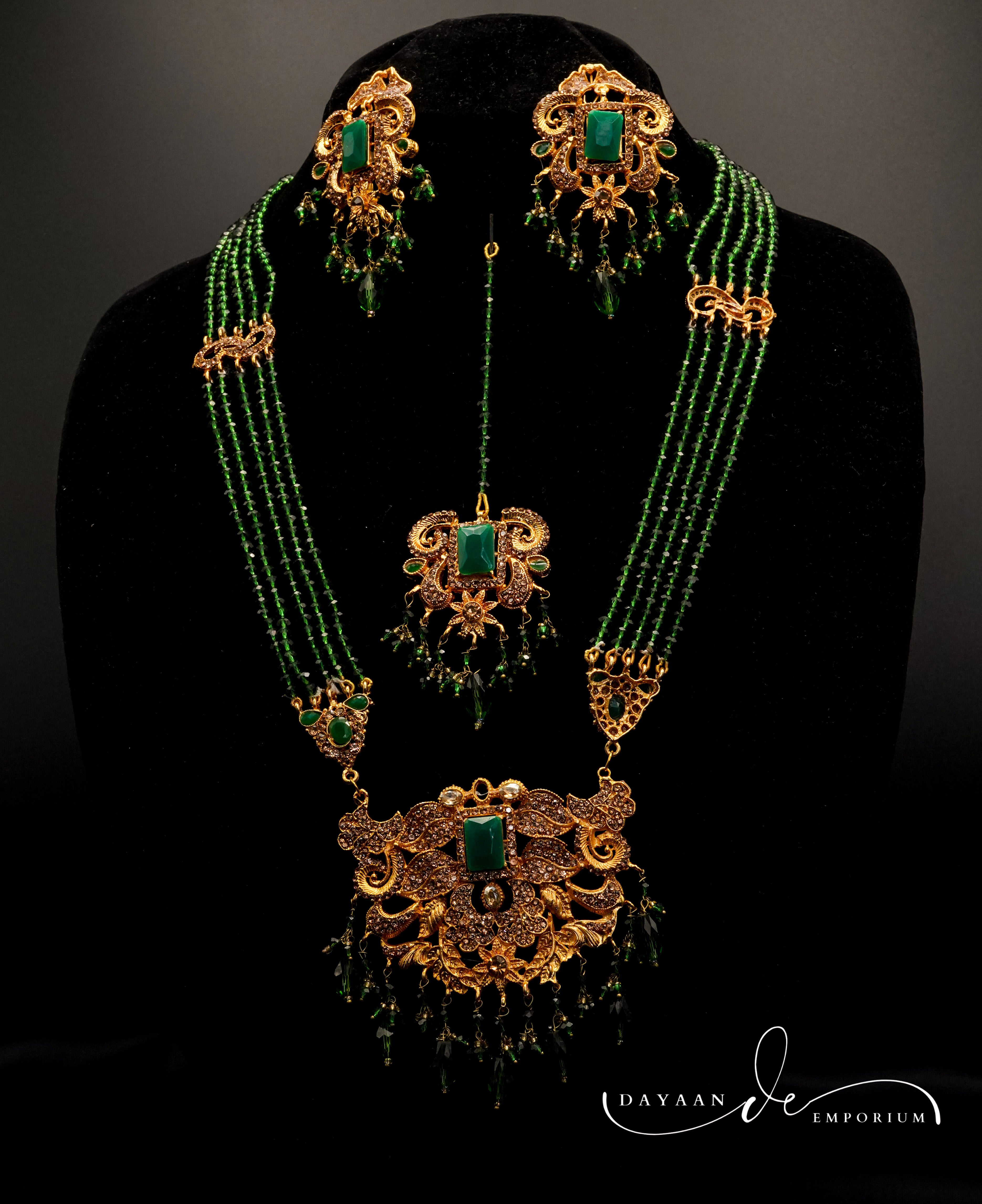 Complete Bridal Necklace Set JS-40
