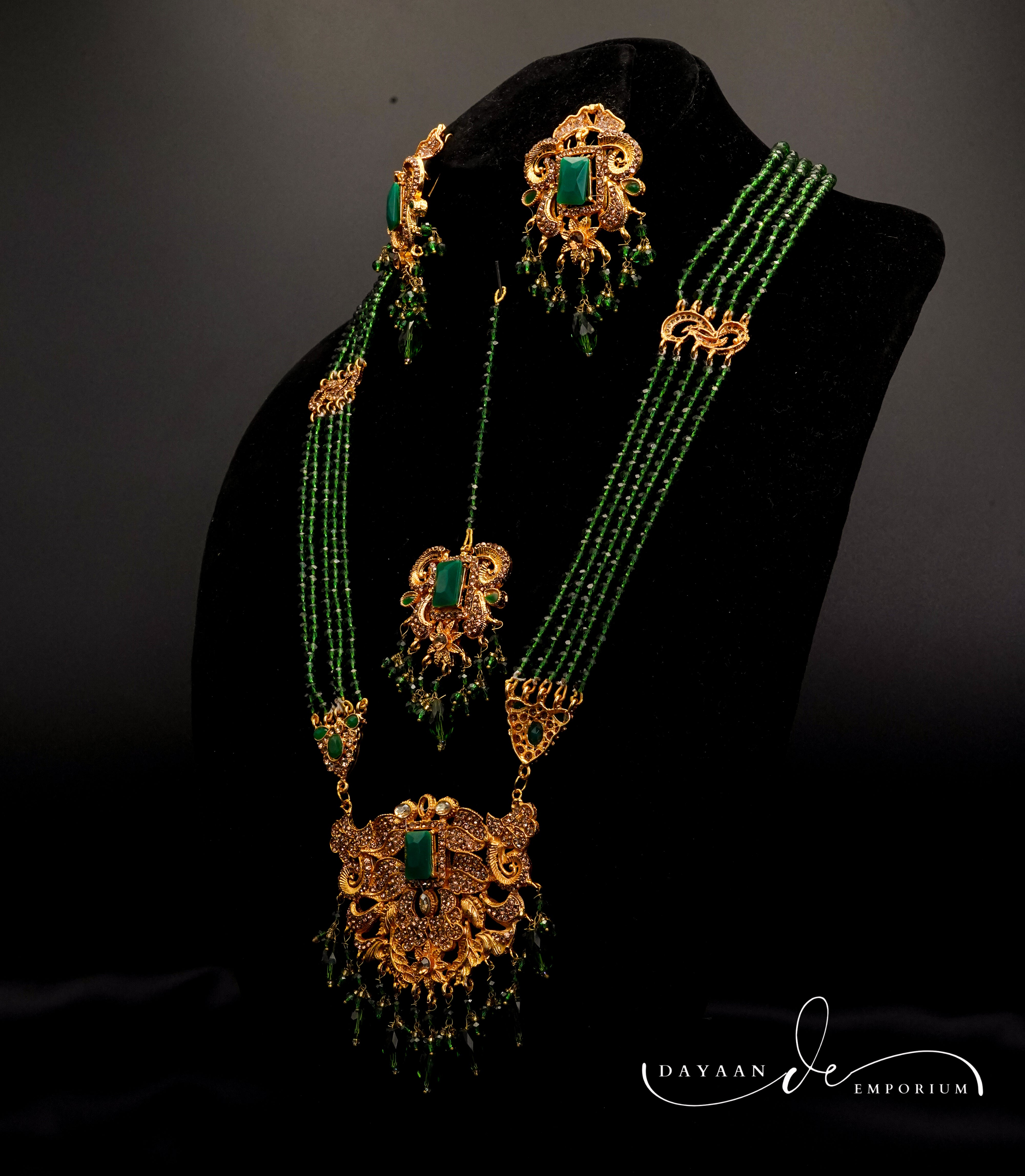 Complete Bridal Necklace Set JS-40