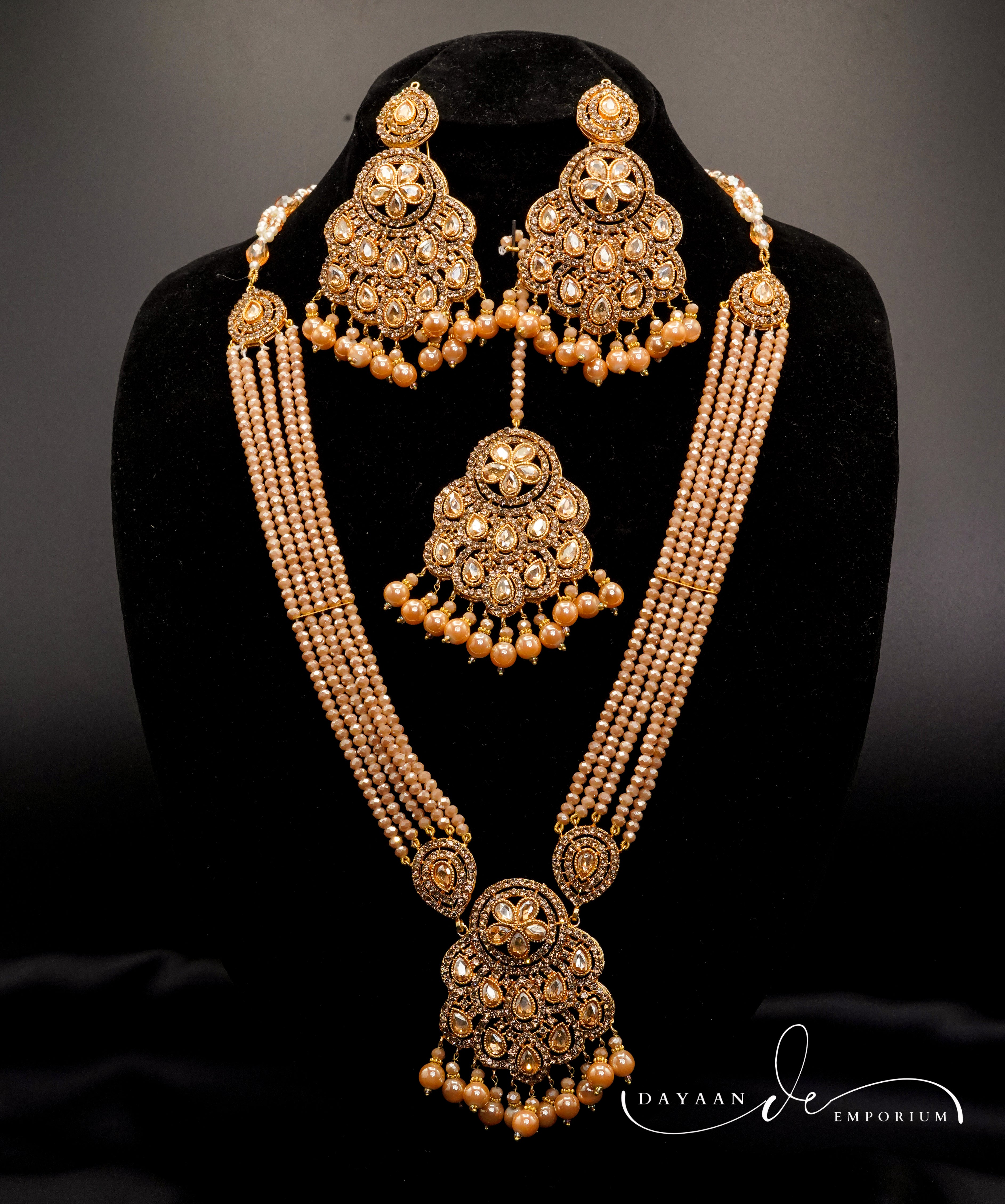 Complete Bridal Necklace Set JS-41