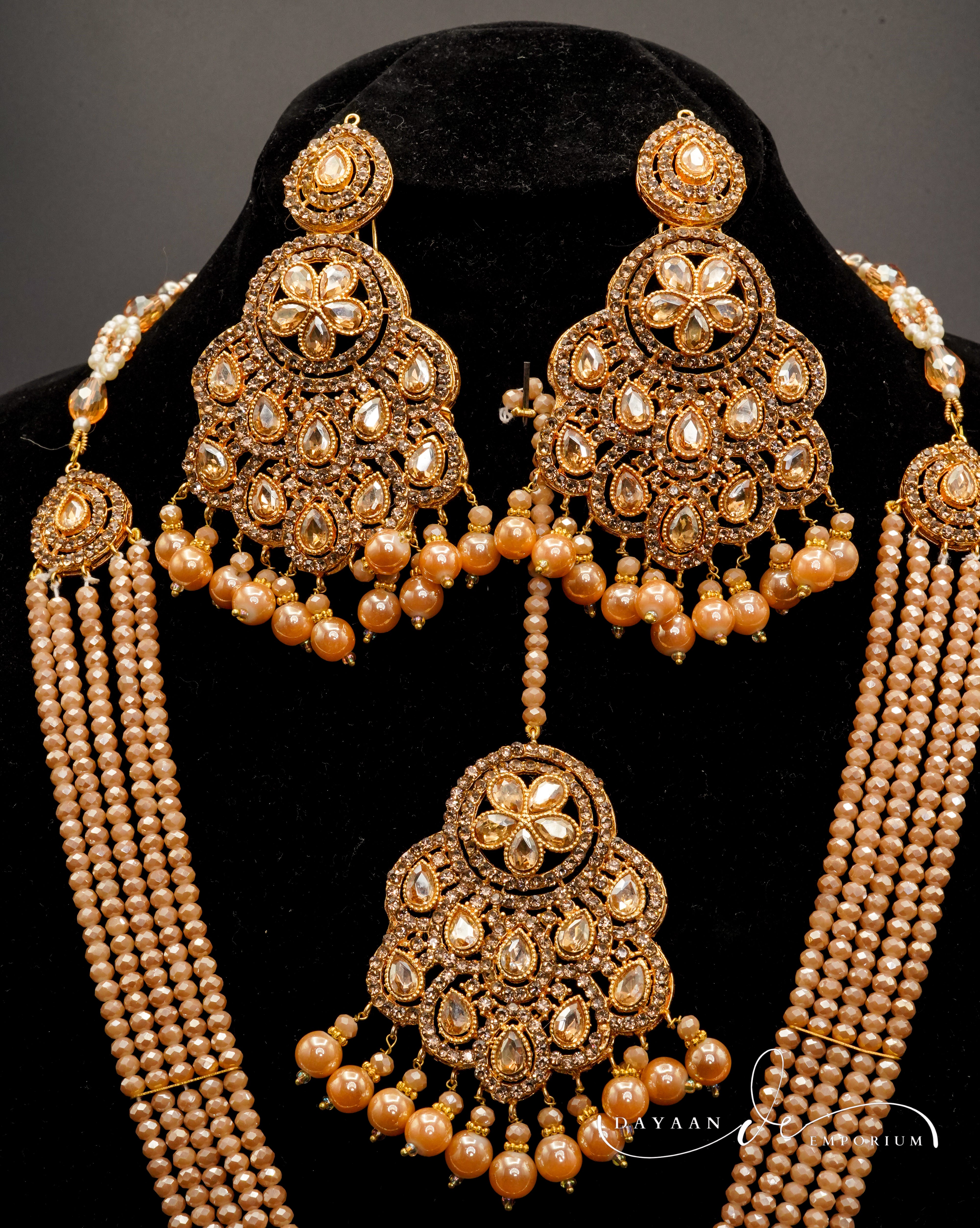Complete Bridal Necklace Set JS-41