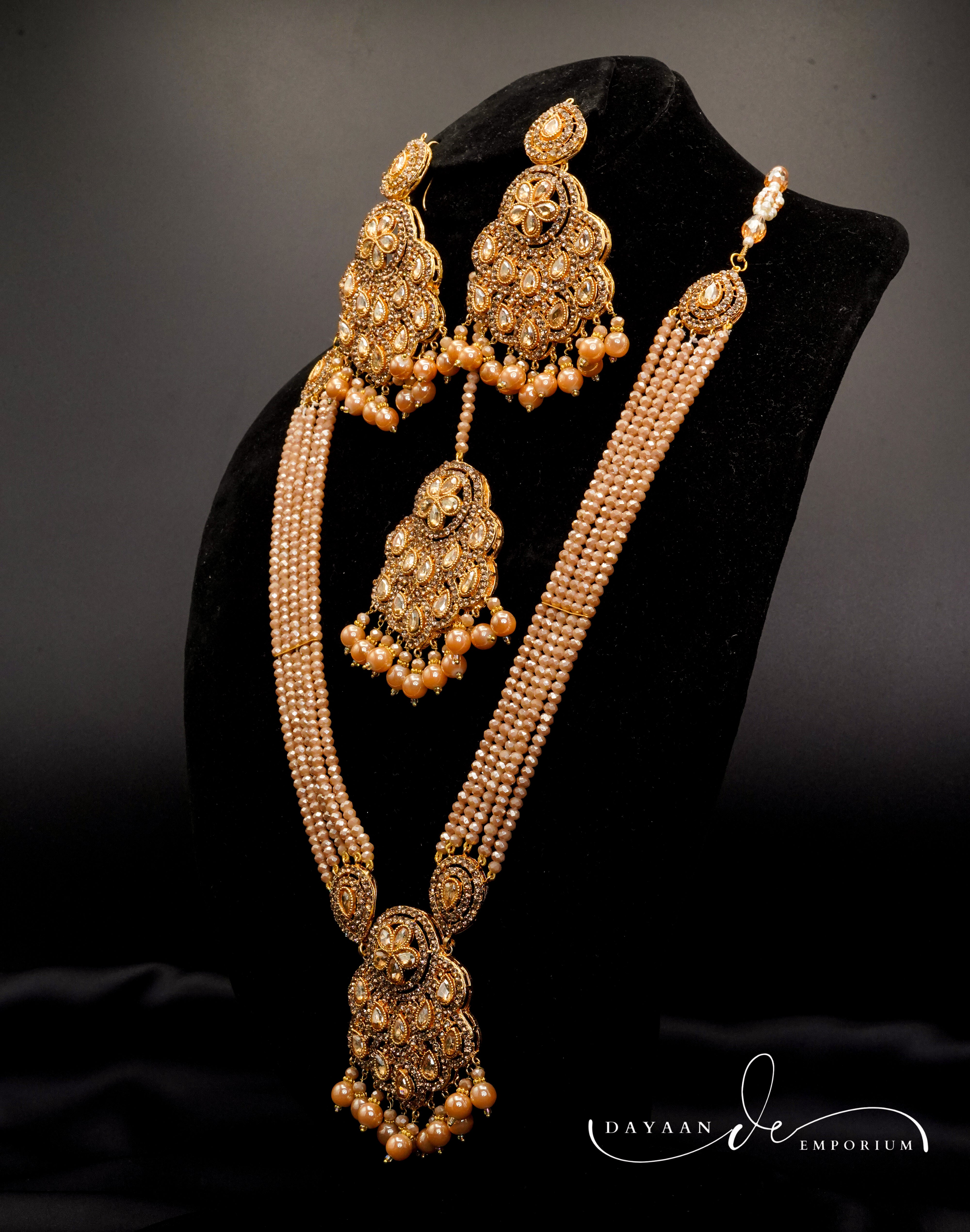 Complete Bridal Necklace Set JS-41