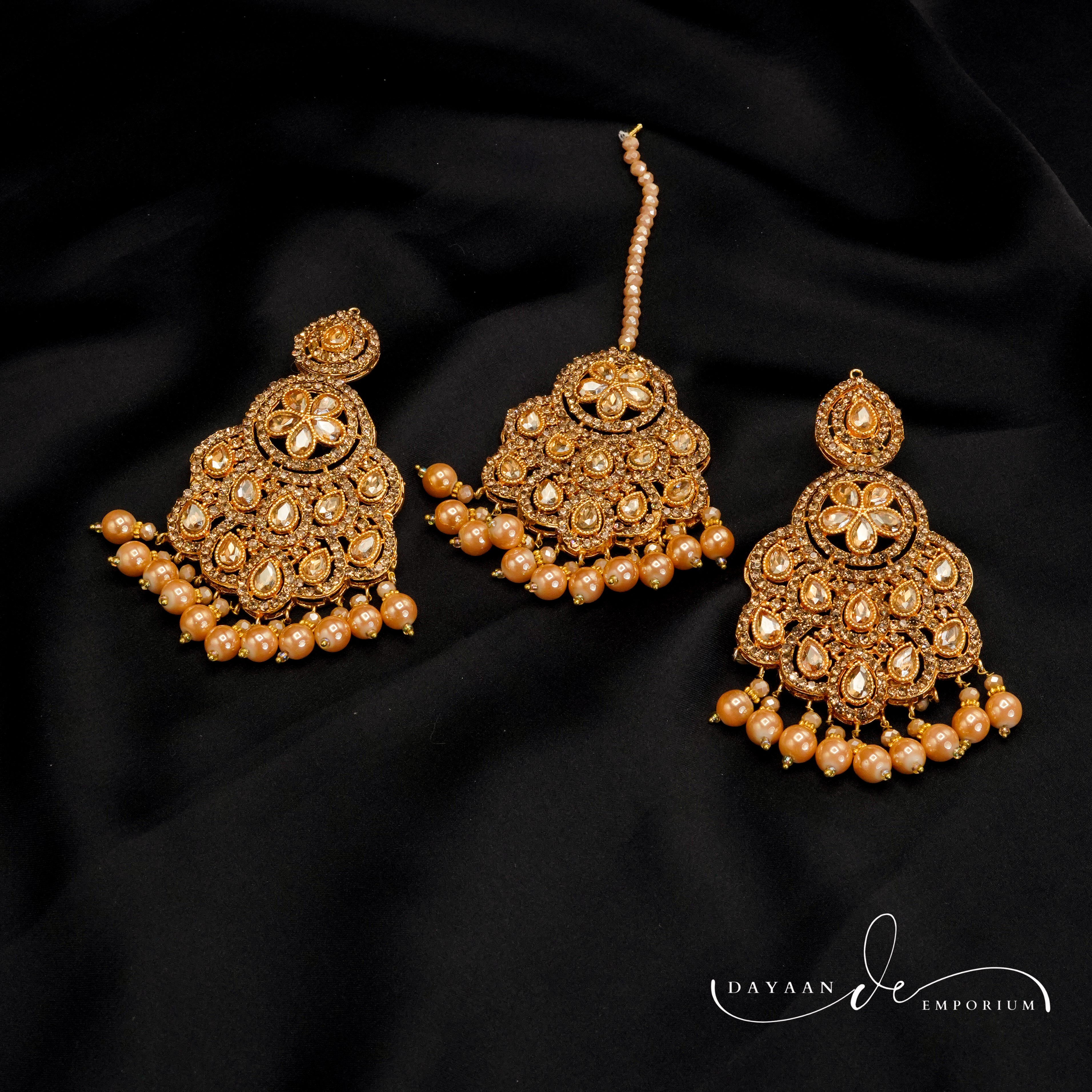Complete Bridal Necklace Set JS-41
