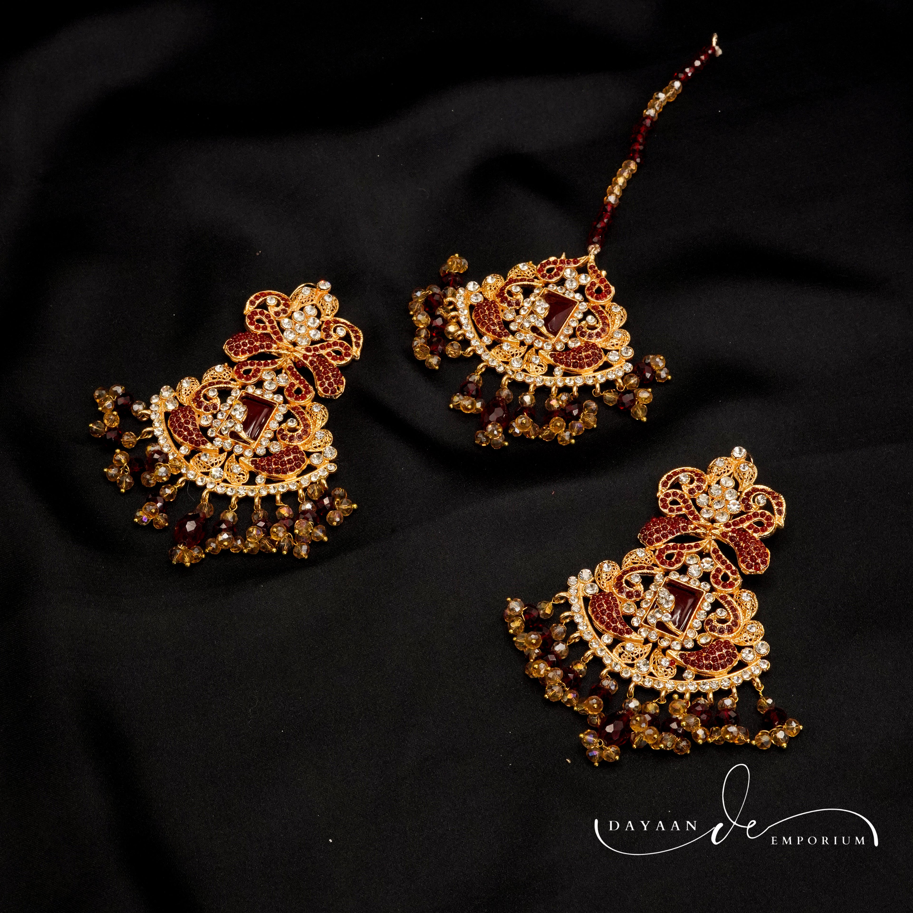 Complete Bridal Necklace Set JS-42