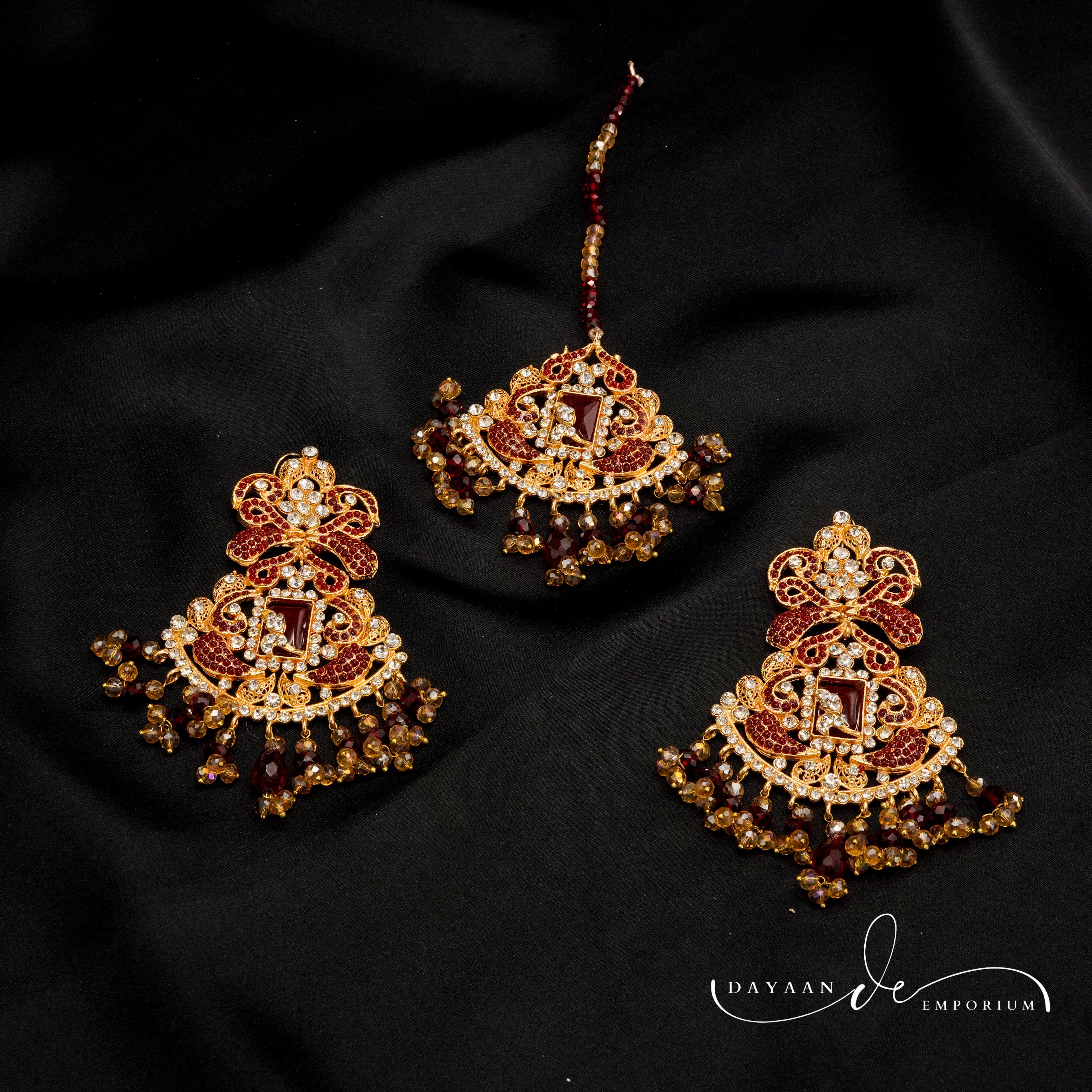 Complete Bridal Necklace Set JS-42