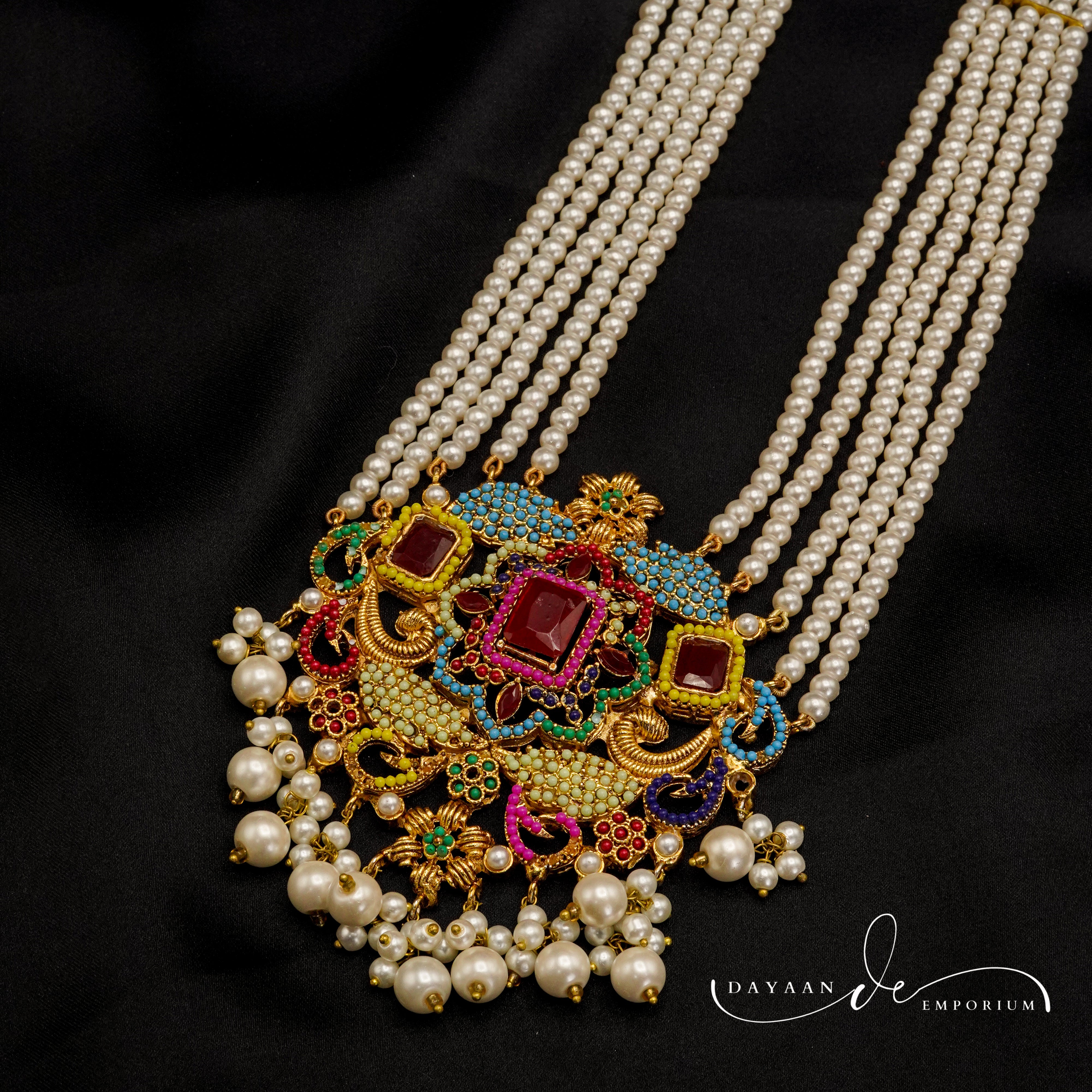 Complete Bridal Necklace Set JS-43