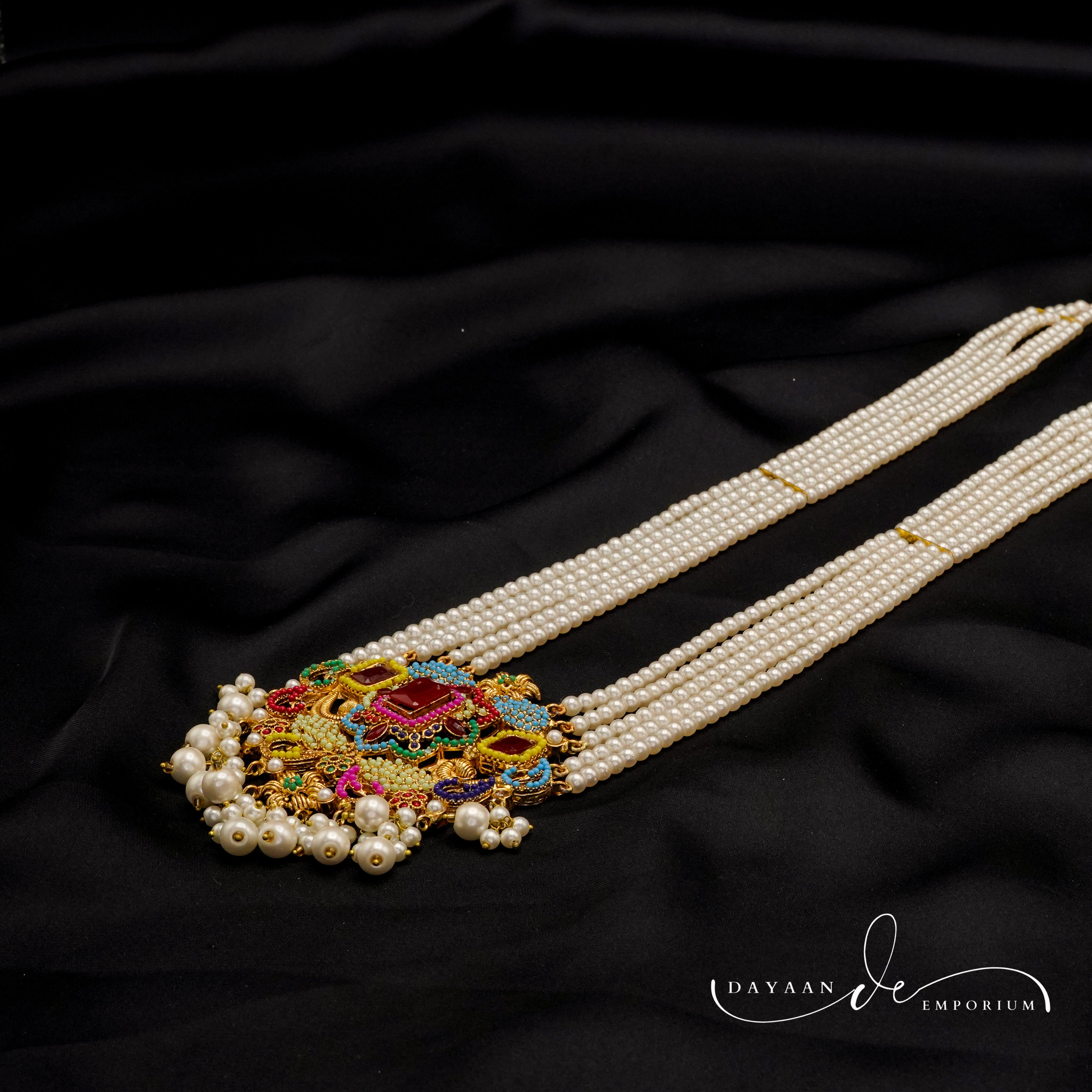 Complete Bridal Necklace Set JS-43